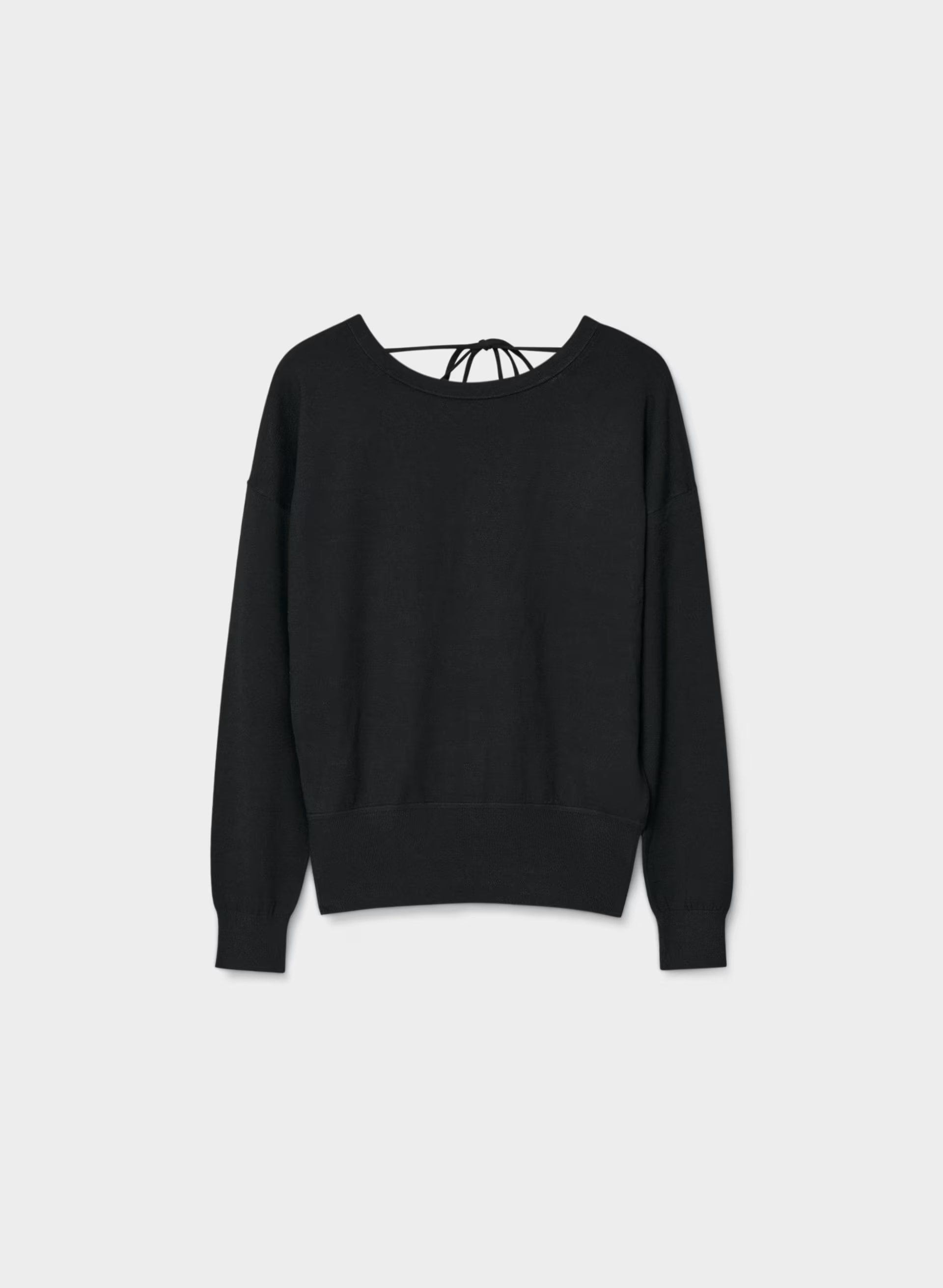 Schema Sweater - Wonder Yarn - BLACK