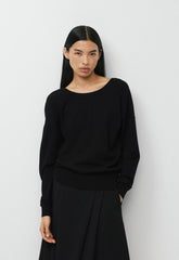 Schema Sweater - Wonder Yarn - BLACK