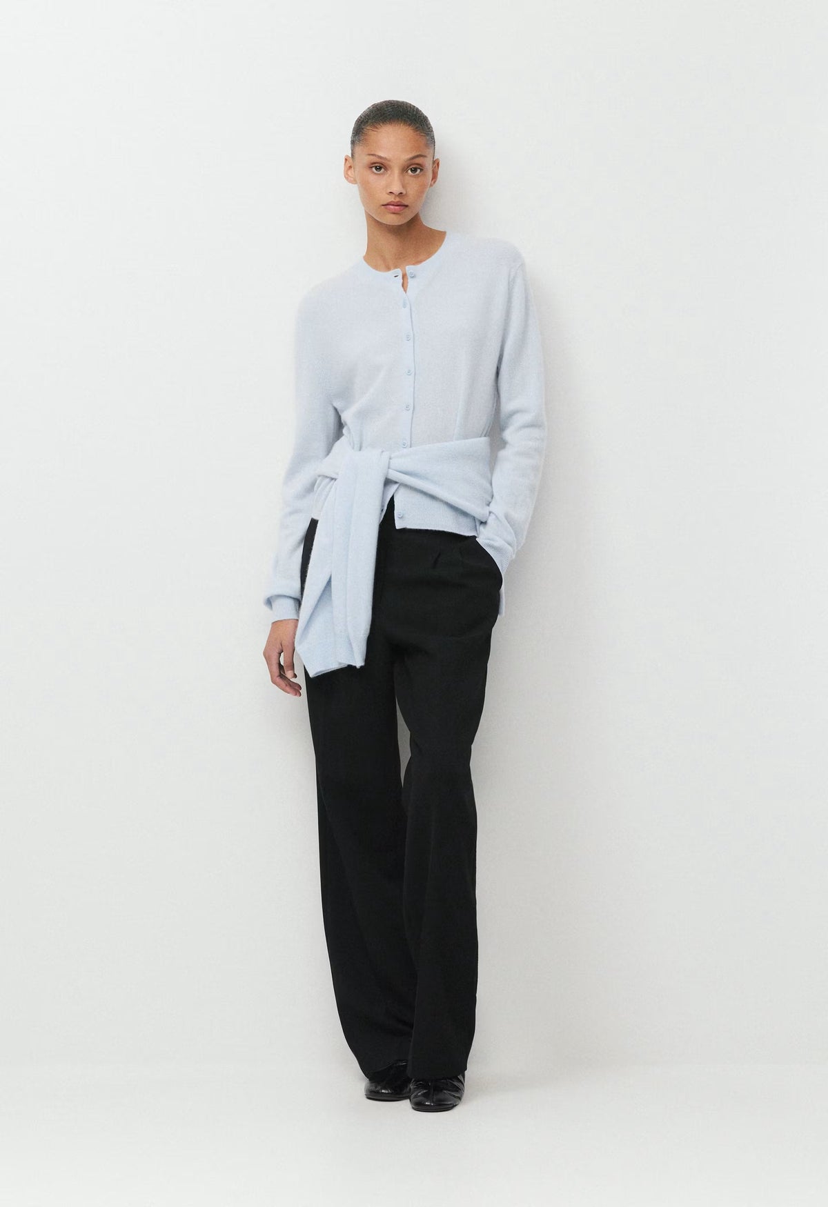 Bare Cashmere Noteworthy Cardigan - PLEIN AIR