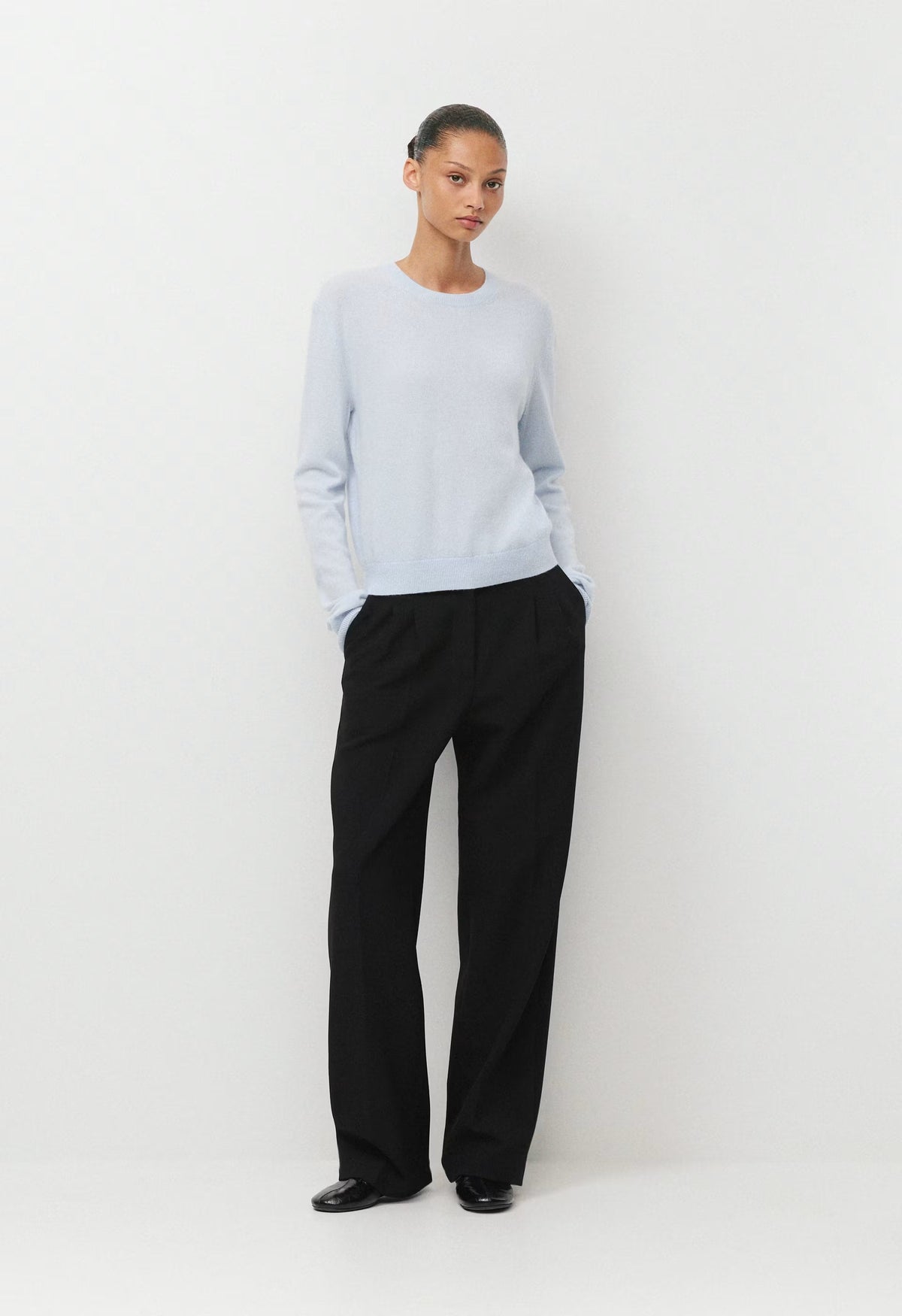 Bare Cashmere Bloor Sweater - PLEIN AIR