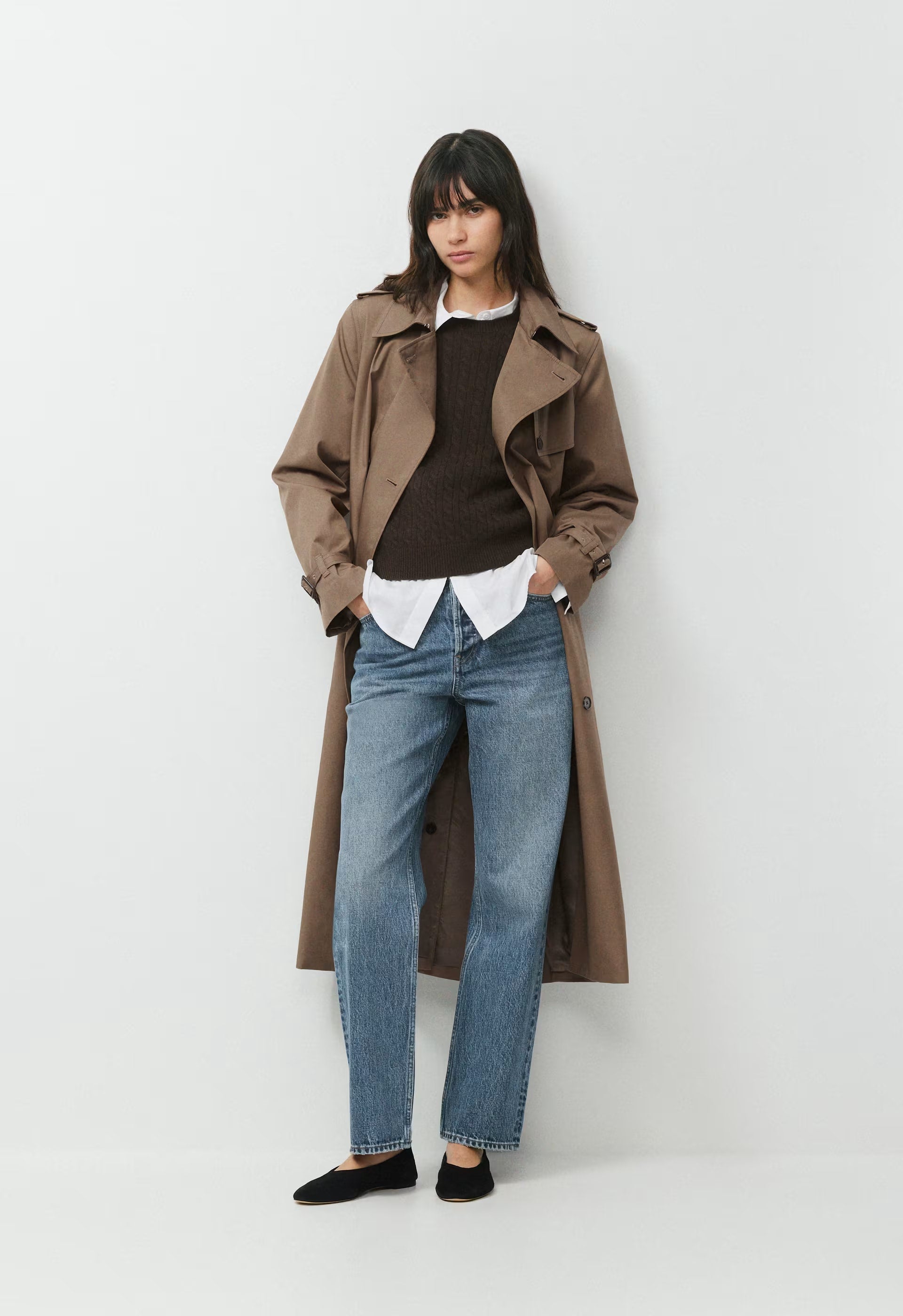 Wool Cashmere Bloor Sweater - SEASIDE CREAM