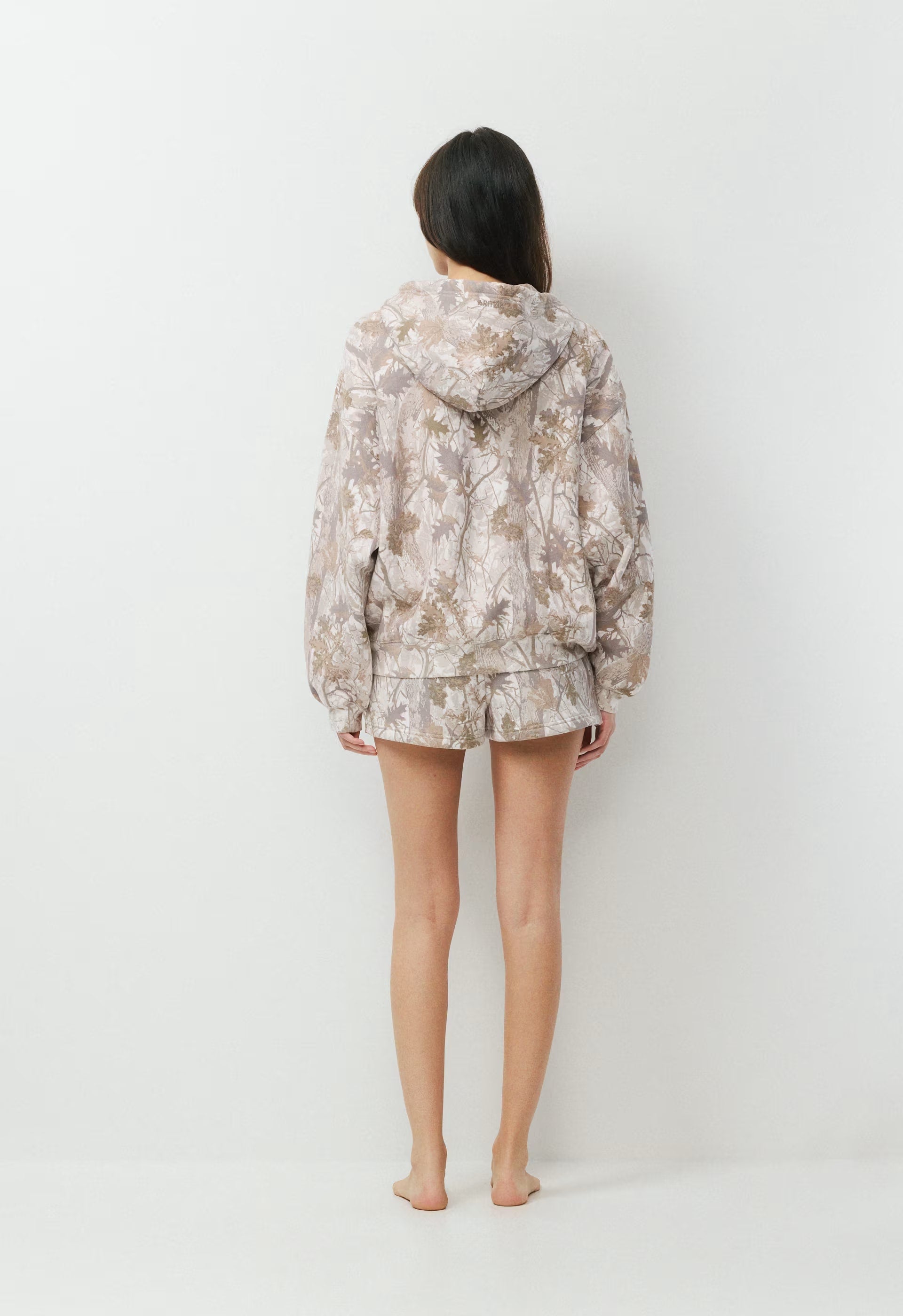 Cozy Sweatfleece Mega Zip Hoodie - FLUENT TAUP NATURESCAP