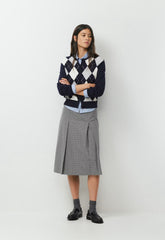 Passage Cardigan - Wonder Yarn - ADMIRAL NVY/LT BIRCH