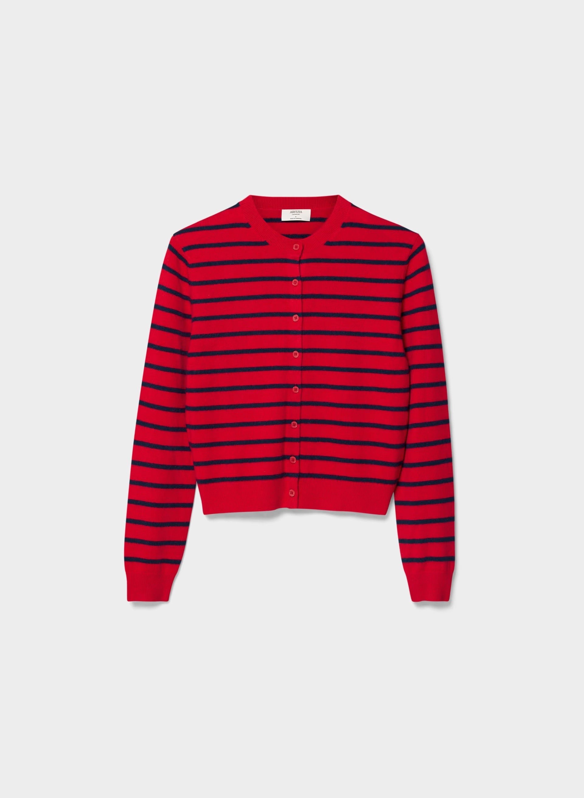 Bare Cashmere Noteworthy Cardigan - FLSHNG RD/ AD NAVY
