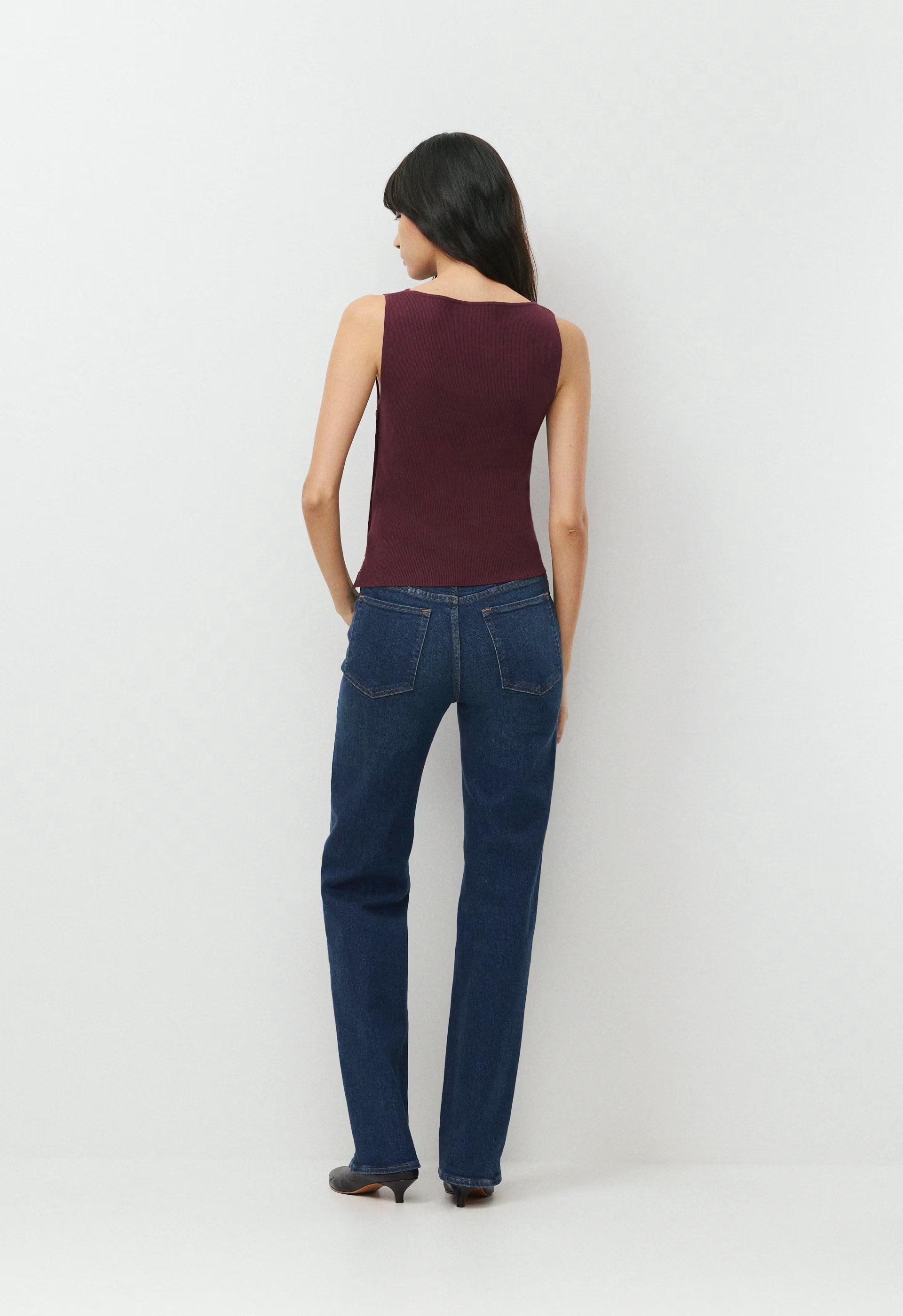 Kindred Top - Wonder Yarn - GALA PLUM