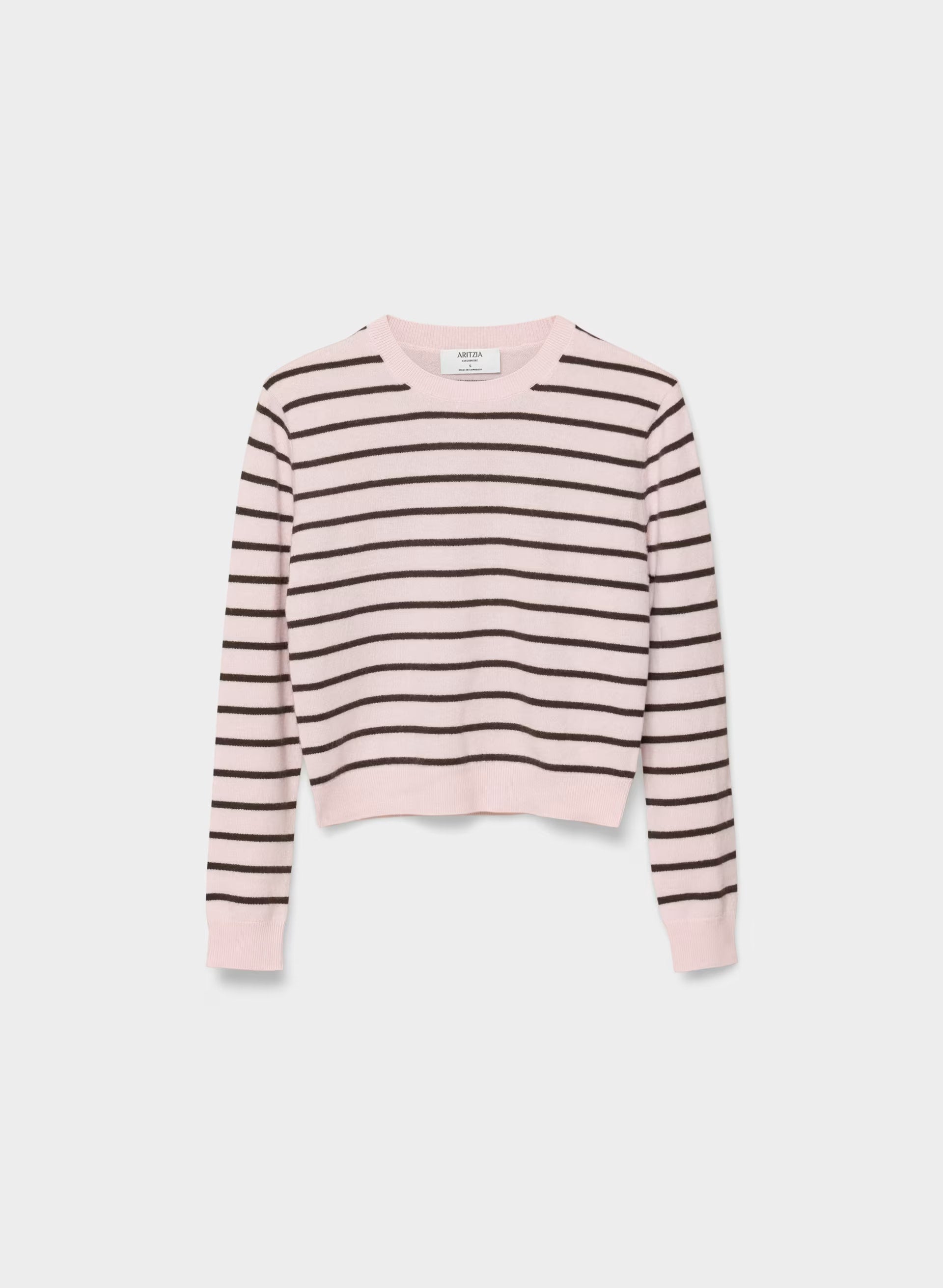 Bare Cashmere Bloor Sweater - MGNOLIA/CACAO NIB BRWN