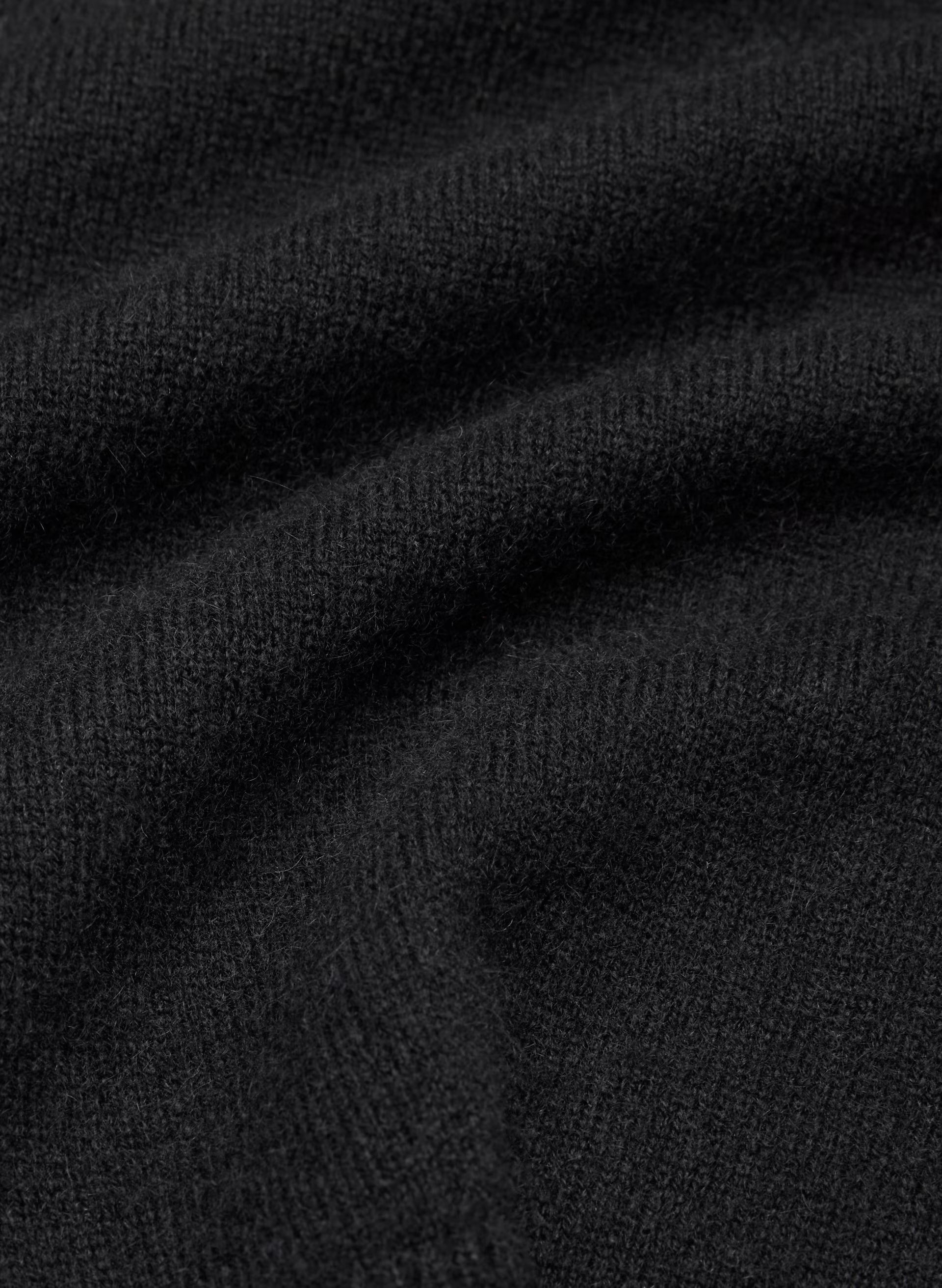 Bare Cashmere Meticulous Sweater - BLACK