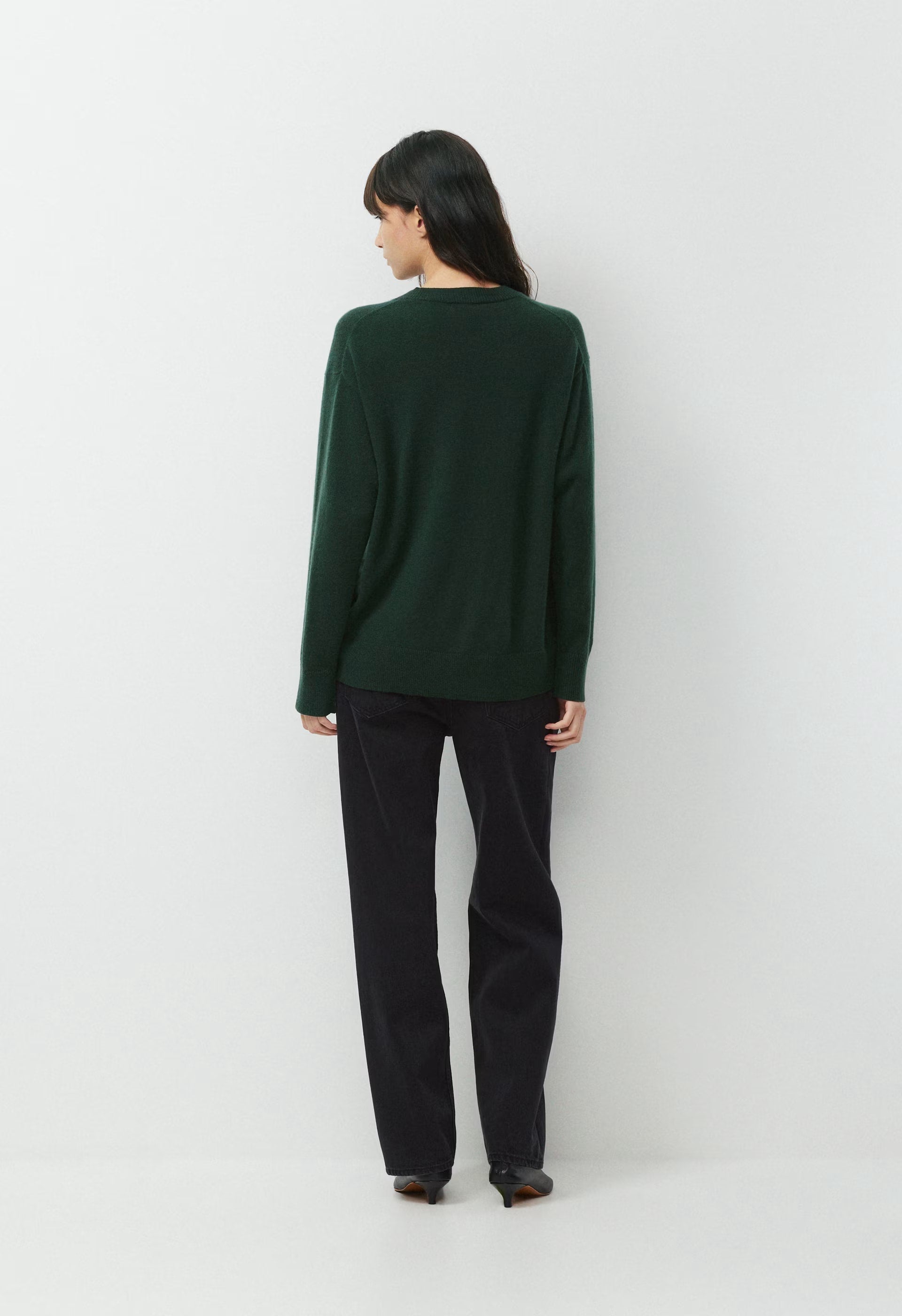 Bare Cashmere Meticulous Sweater - FIGTREE GREEN