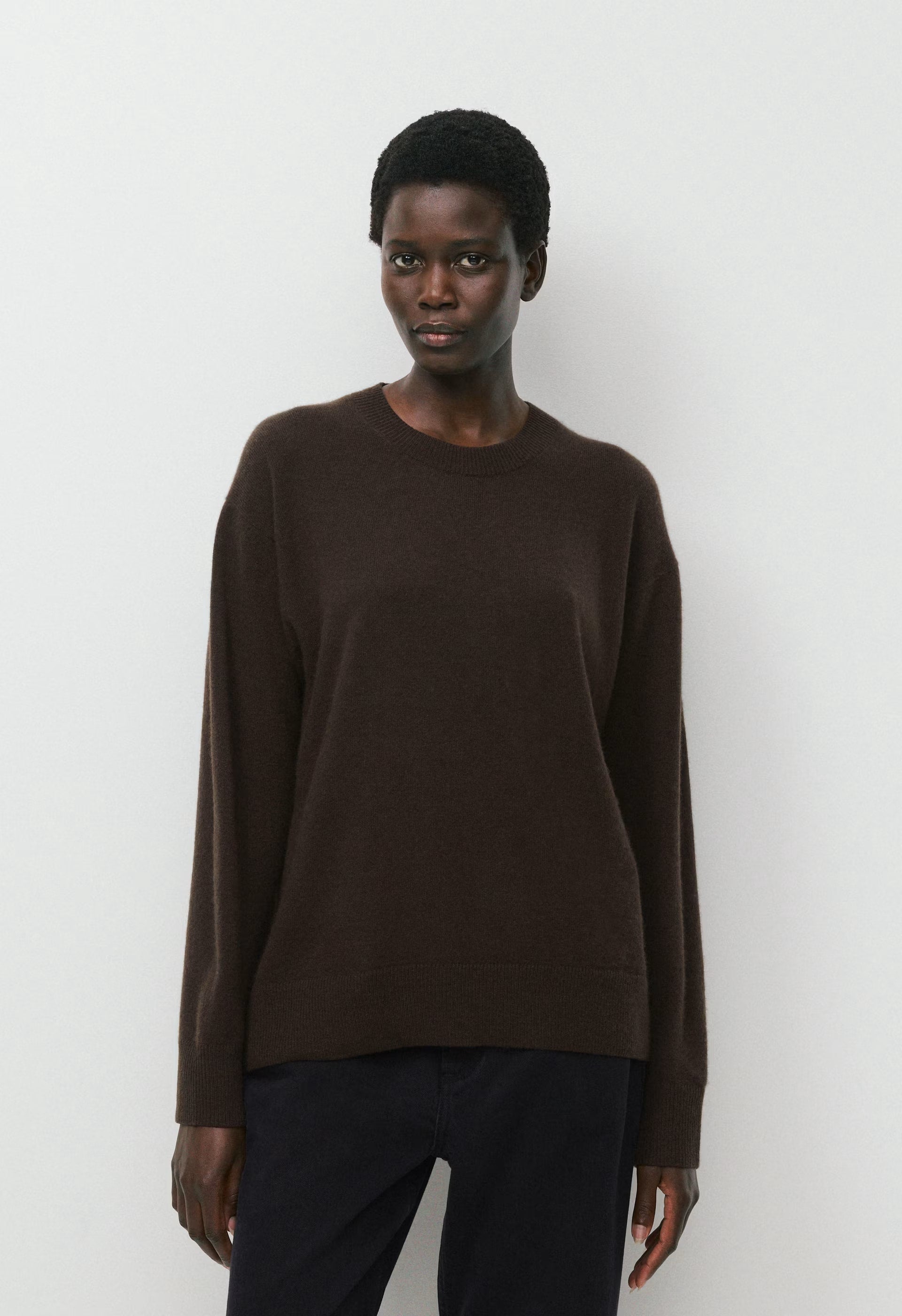 Bare Cashmere Meticulous Sweater - BLACK