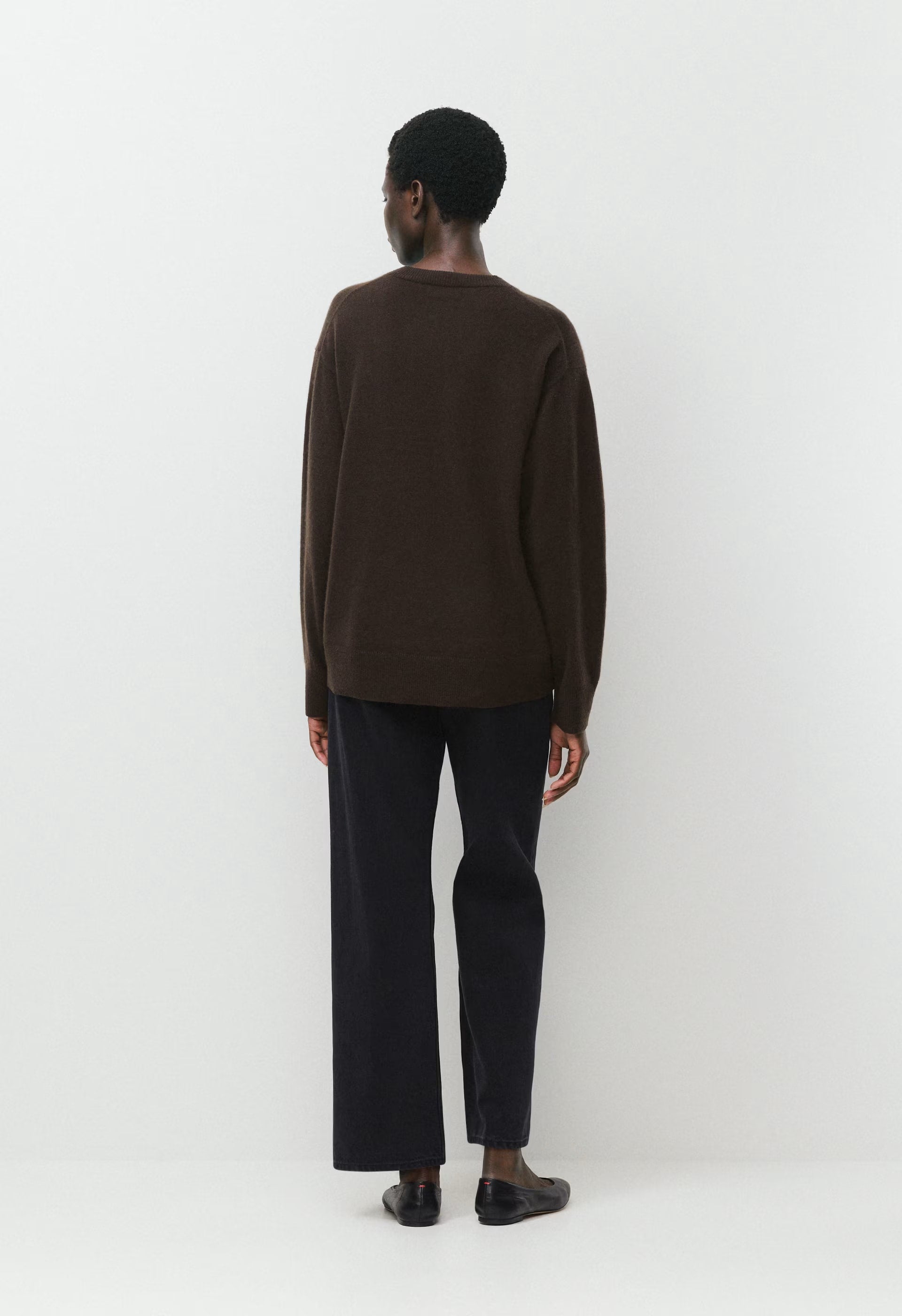 Bare Cashmere Meticulous Sweater - BLACK