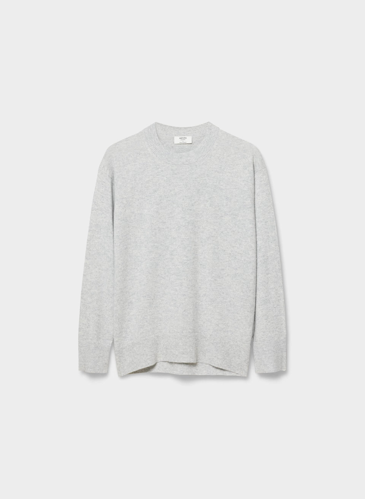 Bare Cashmere Meticulous Sweater - HEATHER CHROME