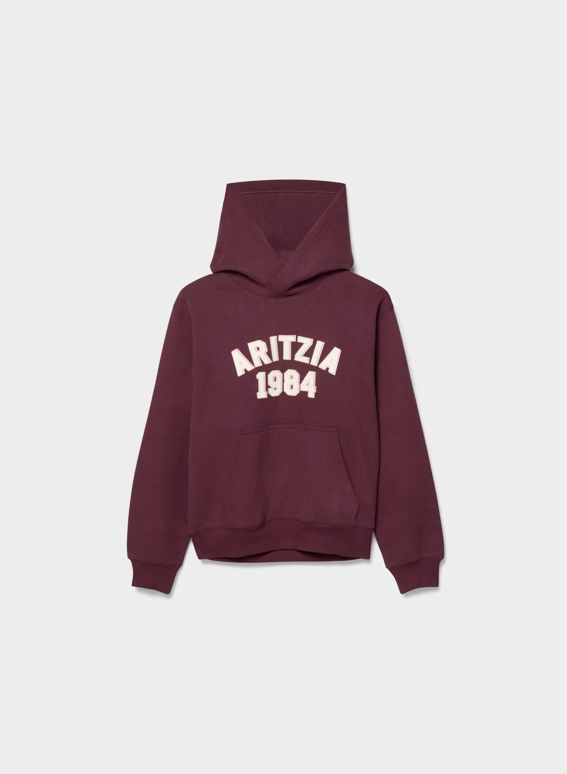Cozy Sweatfleece Perfect Hoodie - GALA PLUM/ LT BIRCH