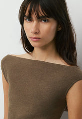 Stroll Top - Wonder Yarn - HEATHER DARK CHOCOLATE