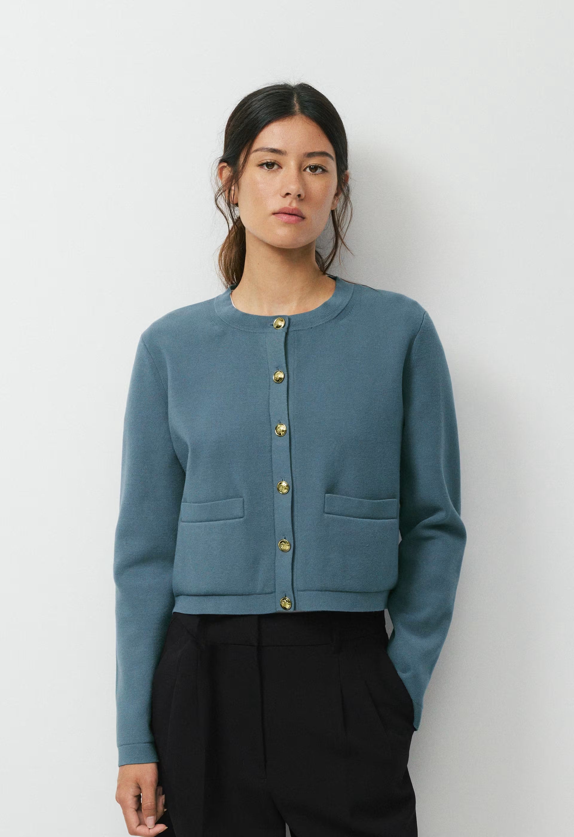 Approach Cardigan - Wonder Yarn - BLUE MIRAGE