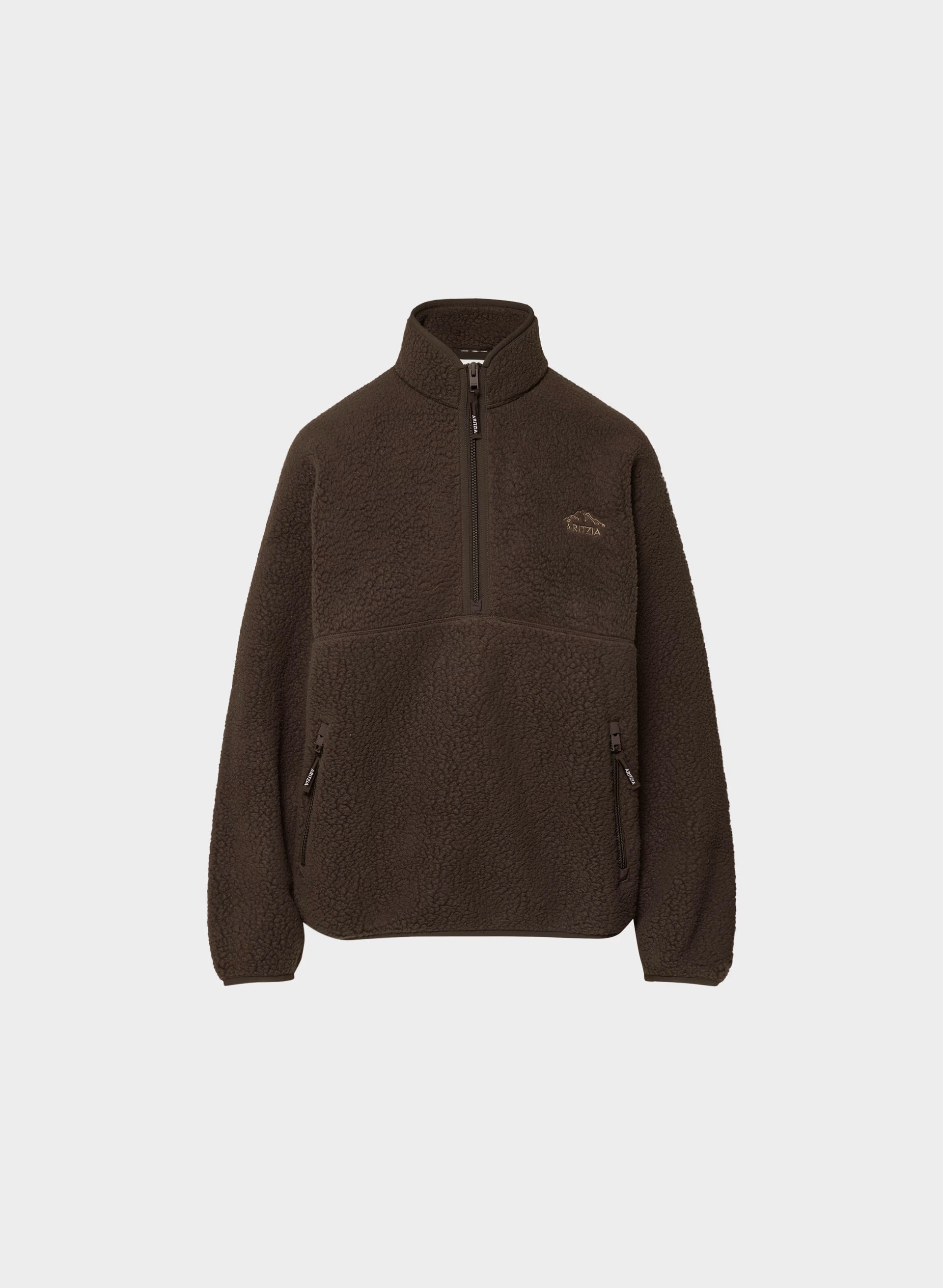 Polartec® Thermal Pro™ Highlands Hip Mockneck - RICH MOCHA BROWN