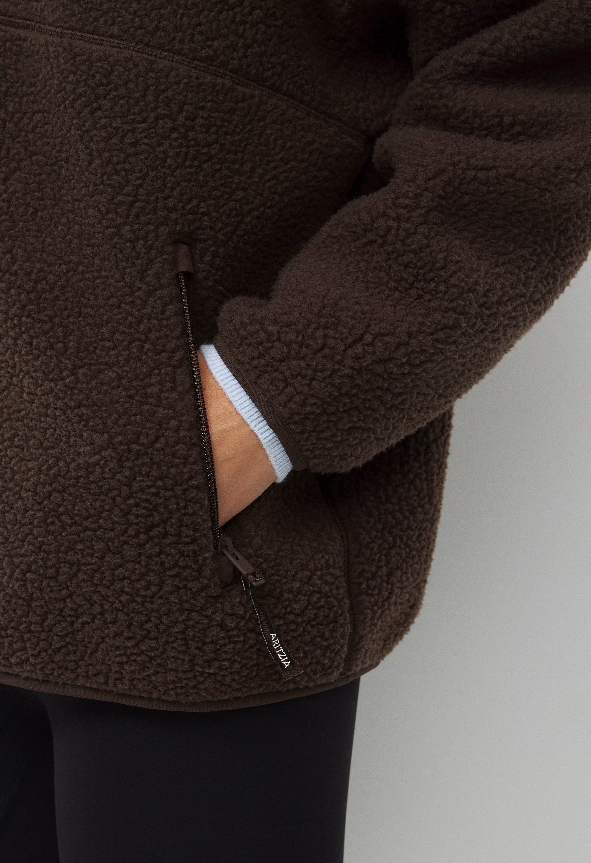 Polartec® Thermal Pro™ Highlands Hip Mockneck - RICH MOCHA BROWN