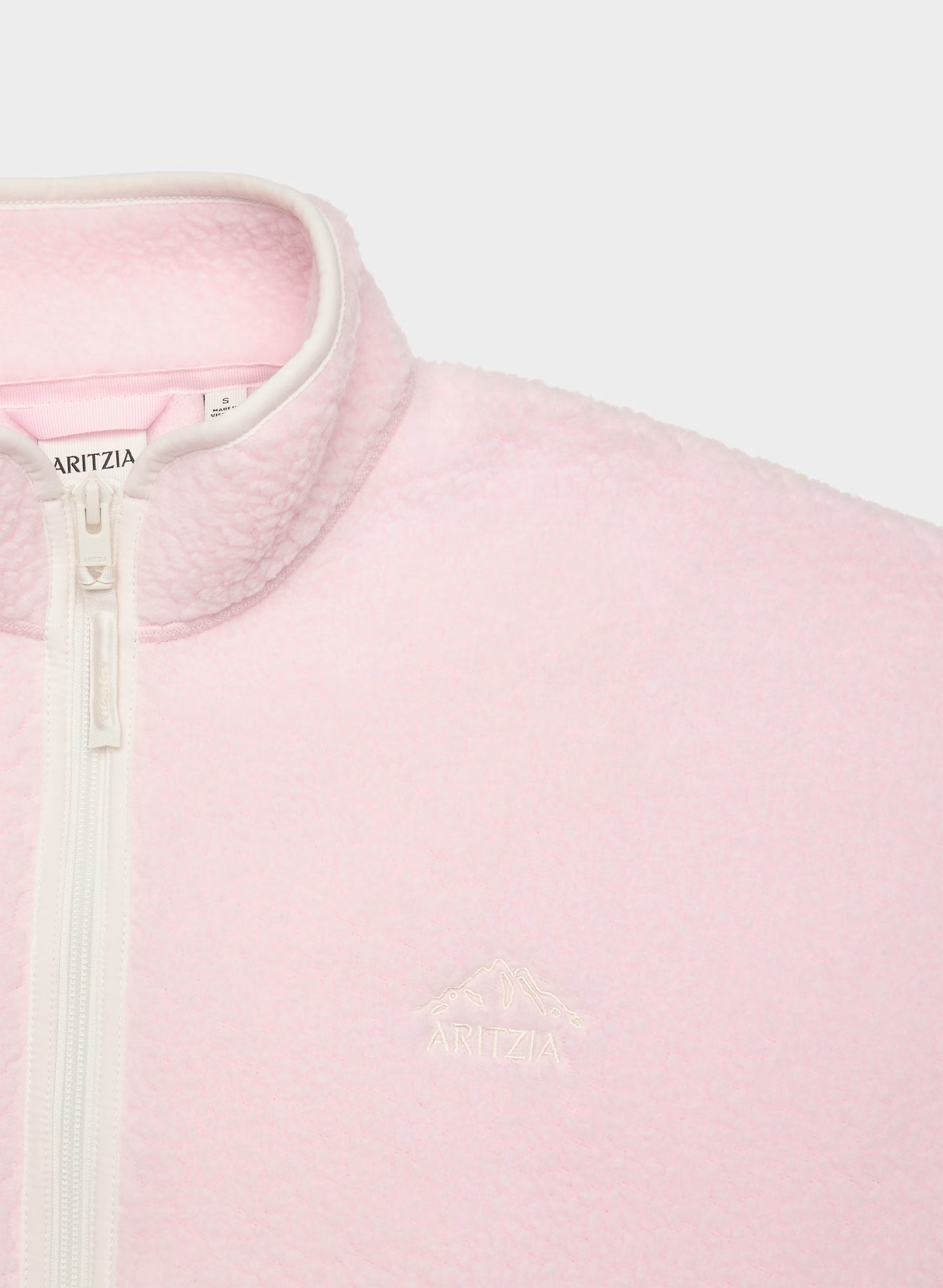 Polartec® Thermal Pro™ Highlands Hip Mockneck - MAGNOLIA/COLD FOAM WHT
