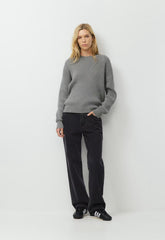 Midwest Sweater - HEATHER DARK GREY