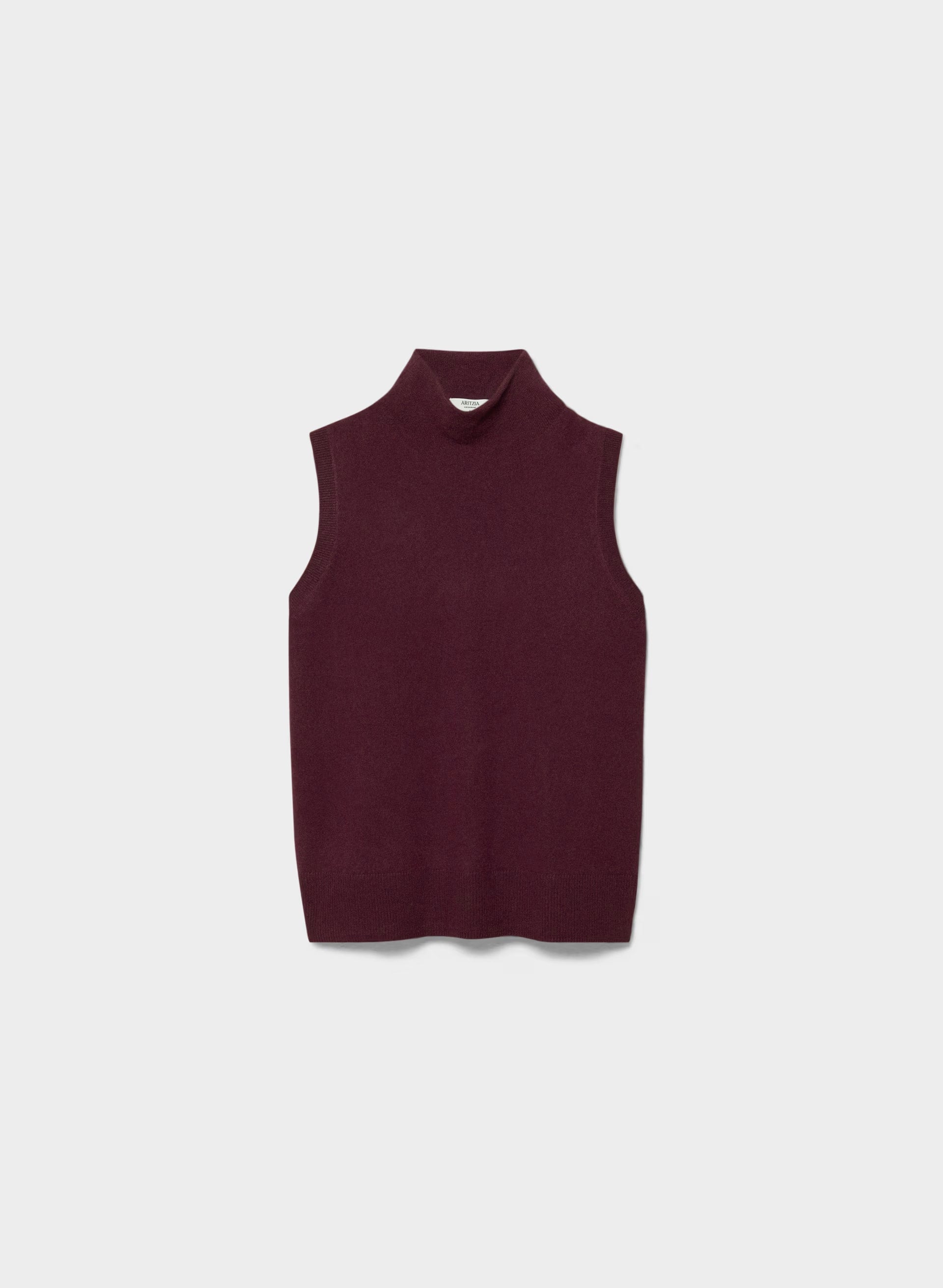 Bare Cashmere Opus Mockneck - GALA PLUM