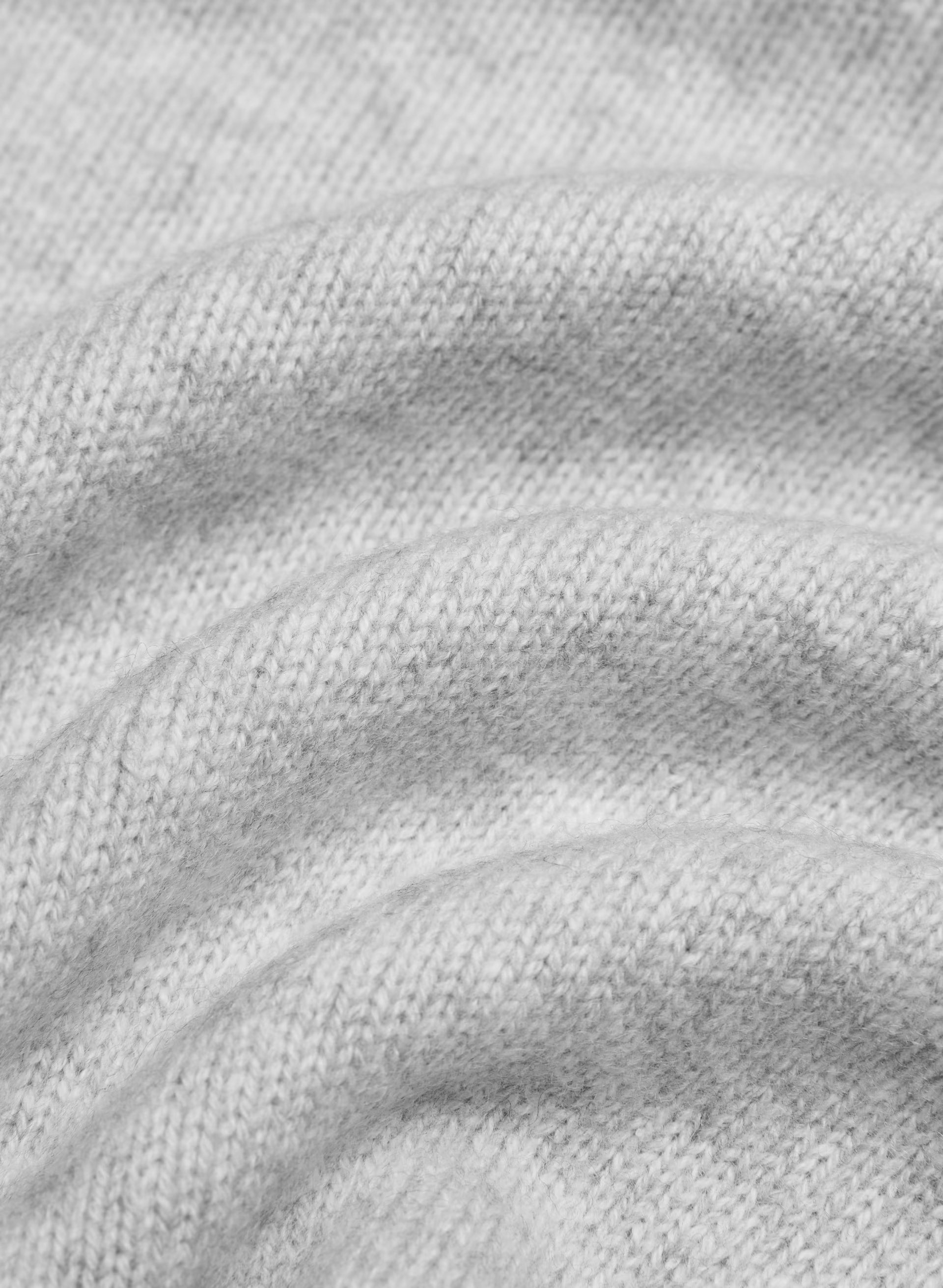 Essential Wool Cashmere Isabelle Sweater - HEATHER CHROME