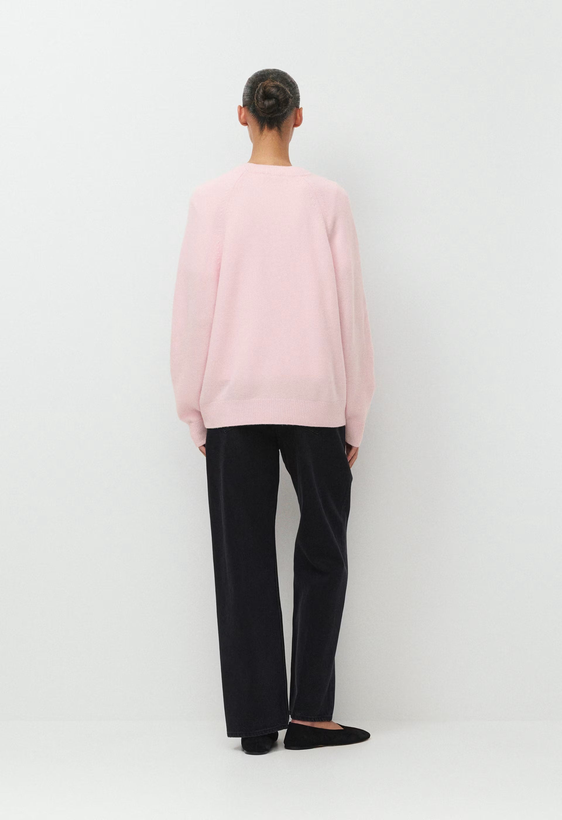 Essential Wool Cashmere Isabelle Sweater - MAGNOLIA