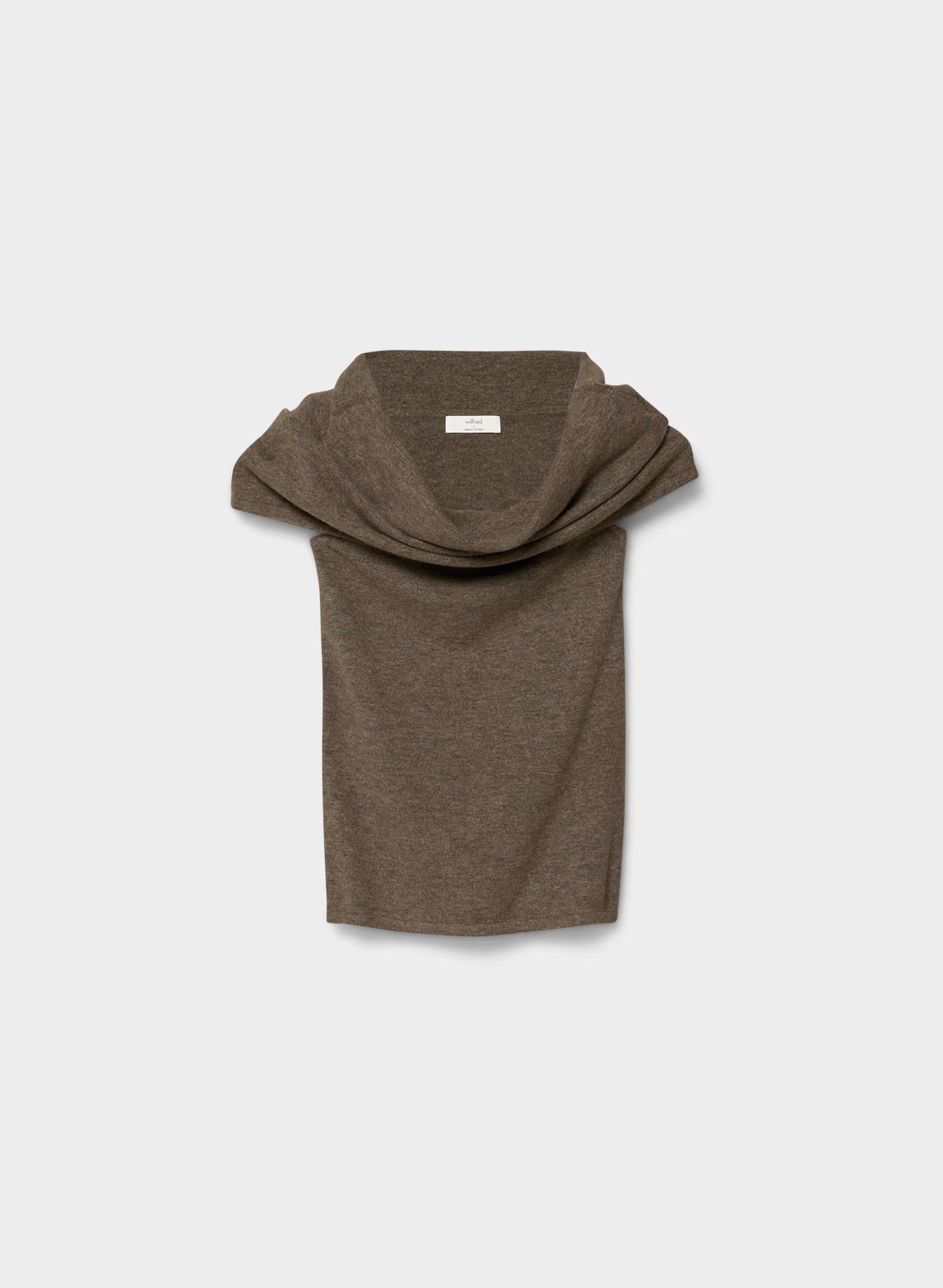 SoftSpoke™ Wynd Top - HEATHER DARK CHOCOLATE