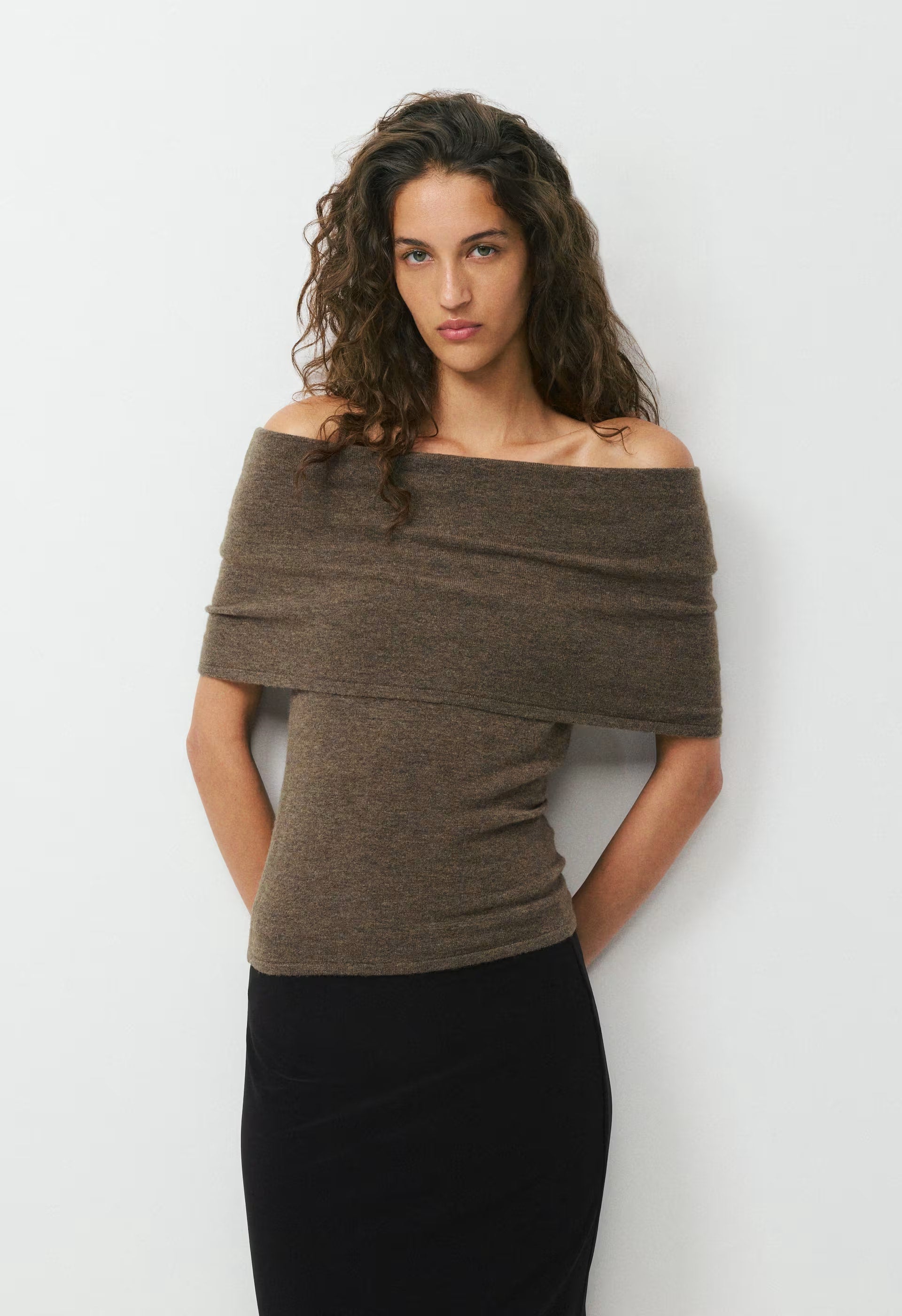 SoftSpoke™ Wynd Top - HEATHER DARK CHOCOLATE