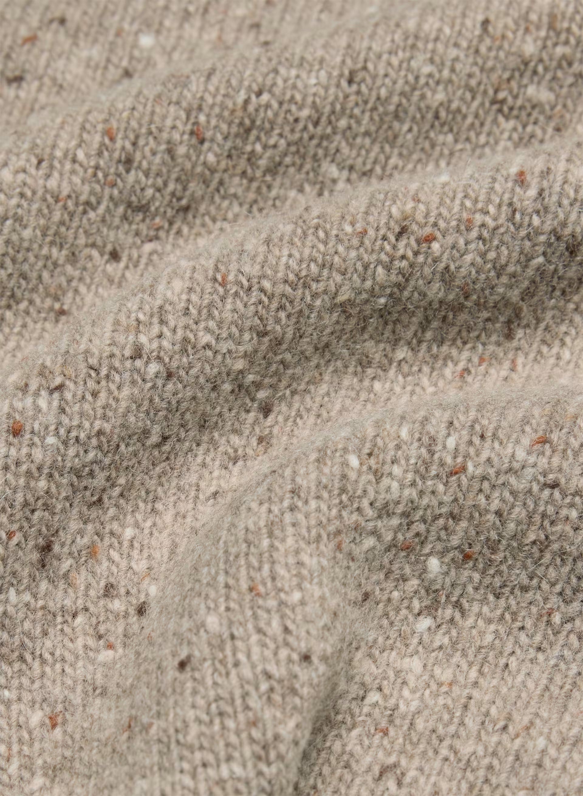Stratford Sweater - SPECKLED NOMAD TAUPE