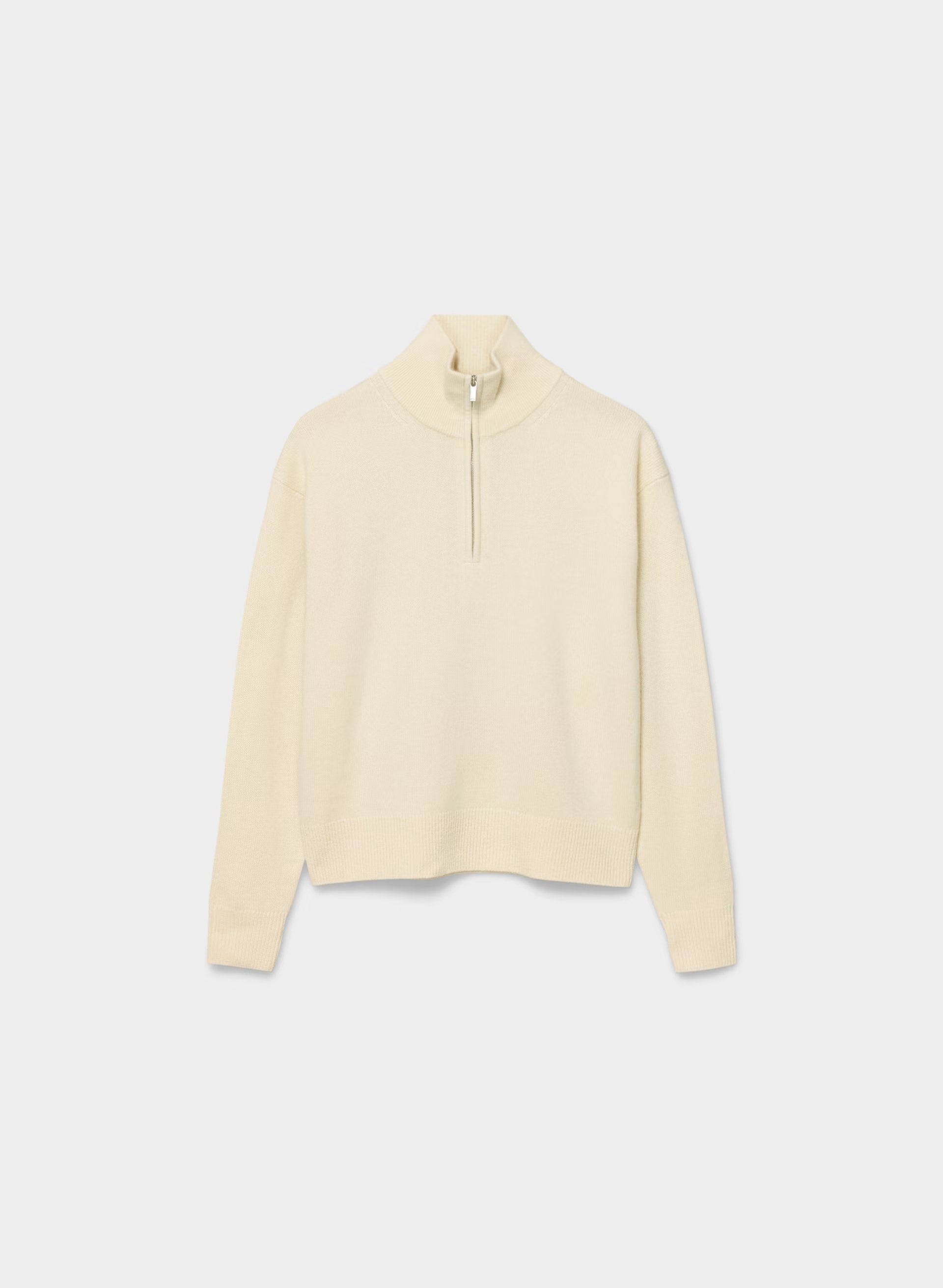 Essential Cashmere Metaphor Sweater - SEASIDE CREAM