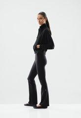 Wafflex Karma Sweater - BLACK