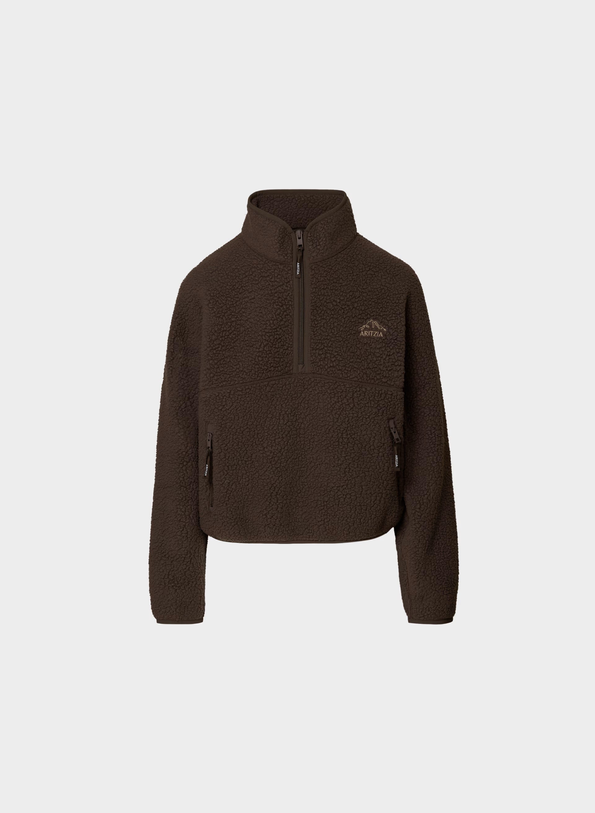 Polartec® Thermal Pro™ Highlands Mockneck - RICH MOCHA BROWN