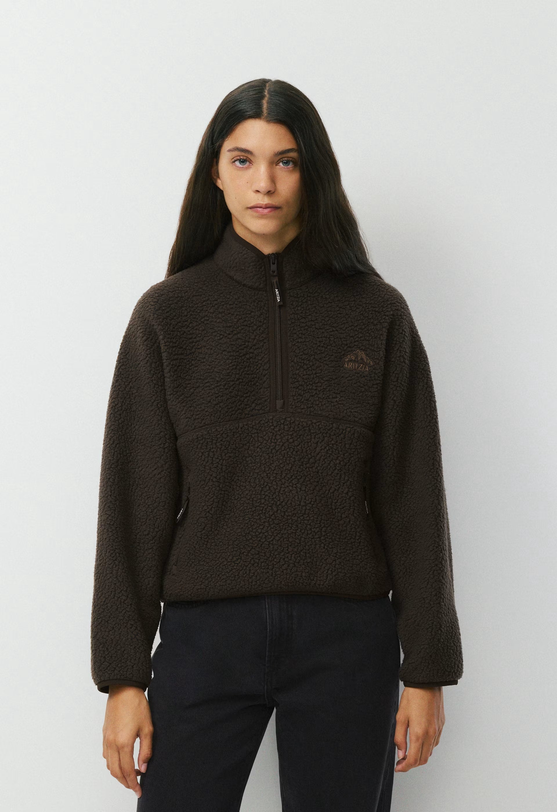 Polartec® Thermal Pro™ Highlands Mockneck - CACAO NIB BROWN