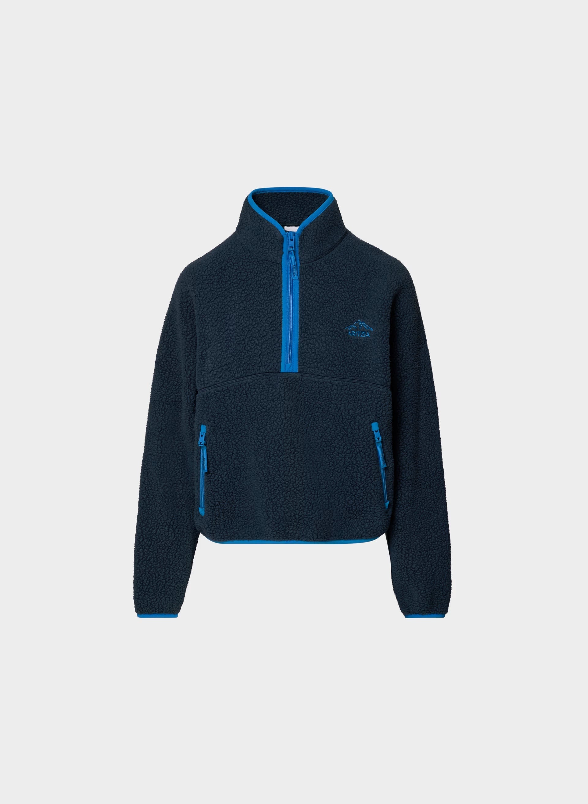 Polartec® Thermal Pro™ Highlands Mockneck - ADMIRAL/ LAZULI BLUE