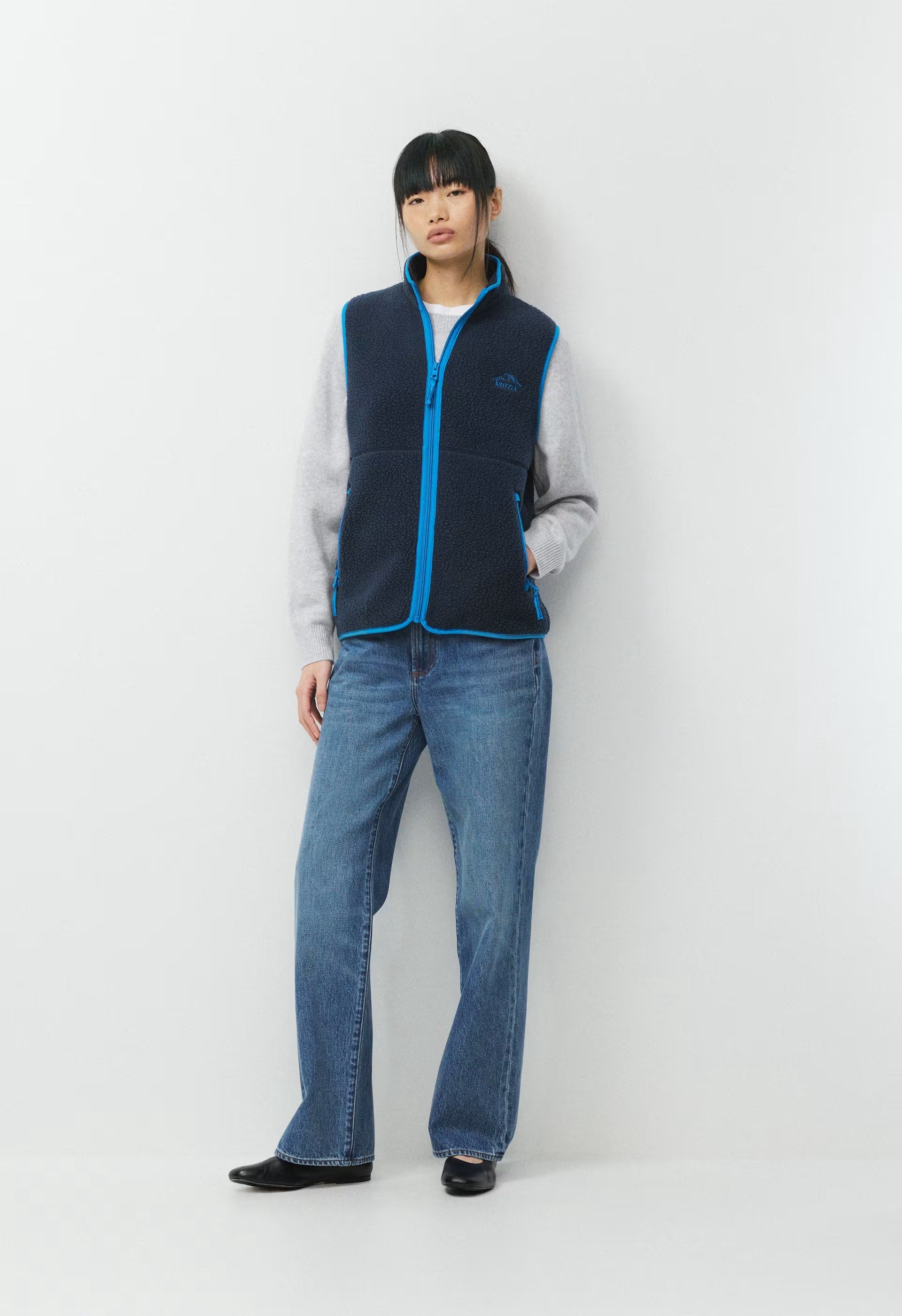 Polartec® Thermal Pro™ Ridgeline Hip Vest - ADMIRAL/ LAZULI BLUE