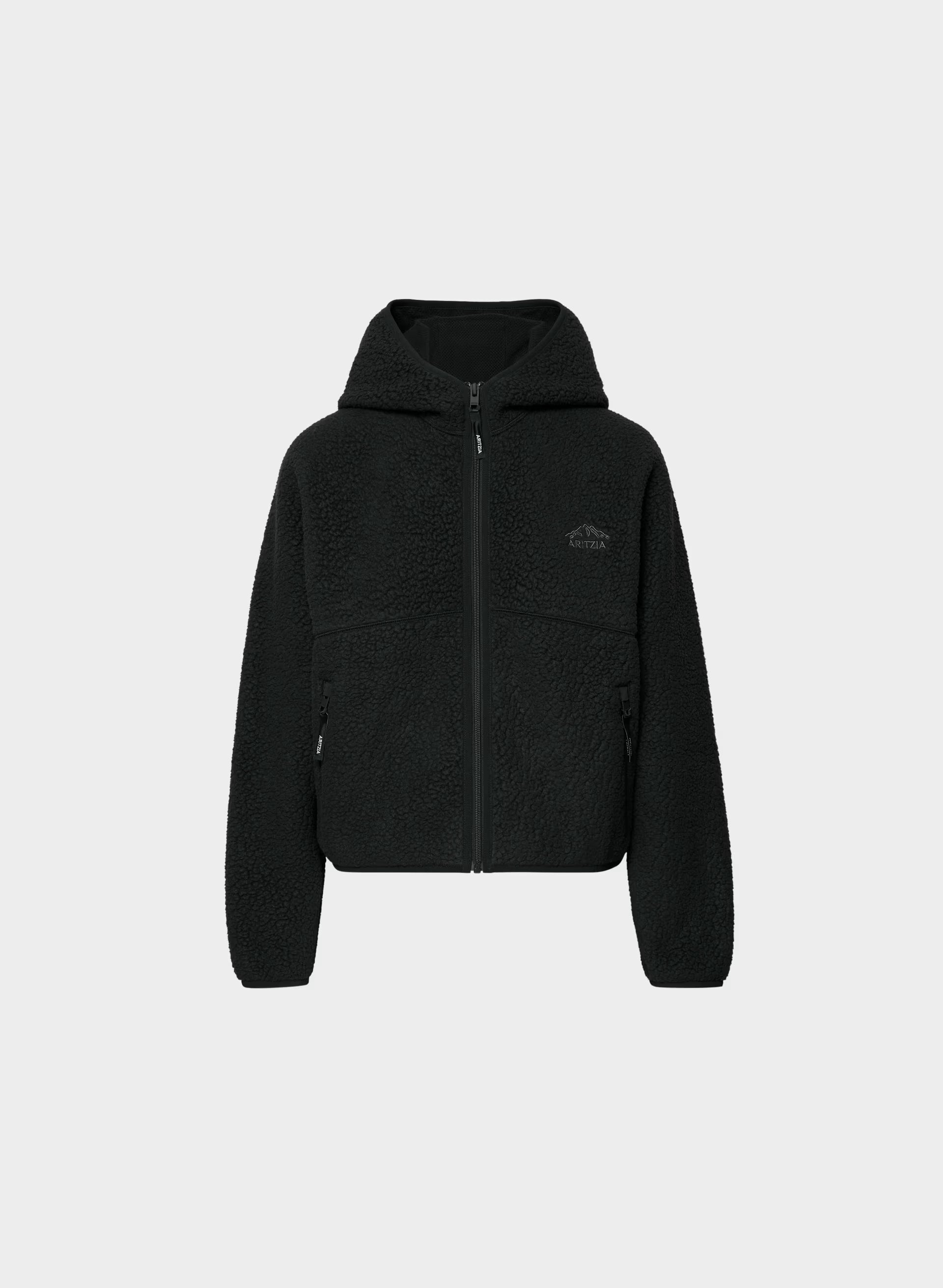 Polartec® Thermal Pro™ Exploration Zip Hoodie - BLACK