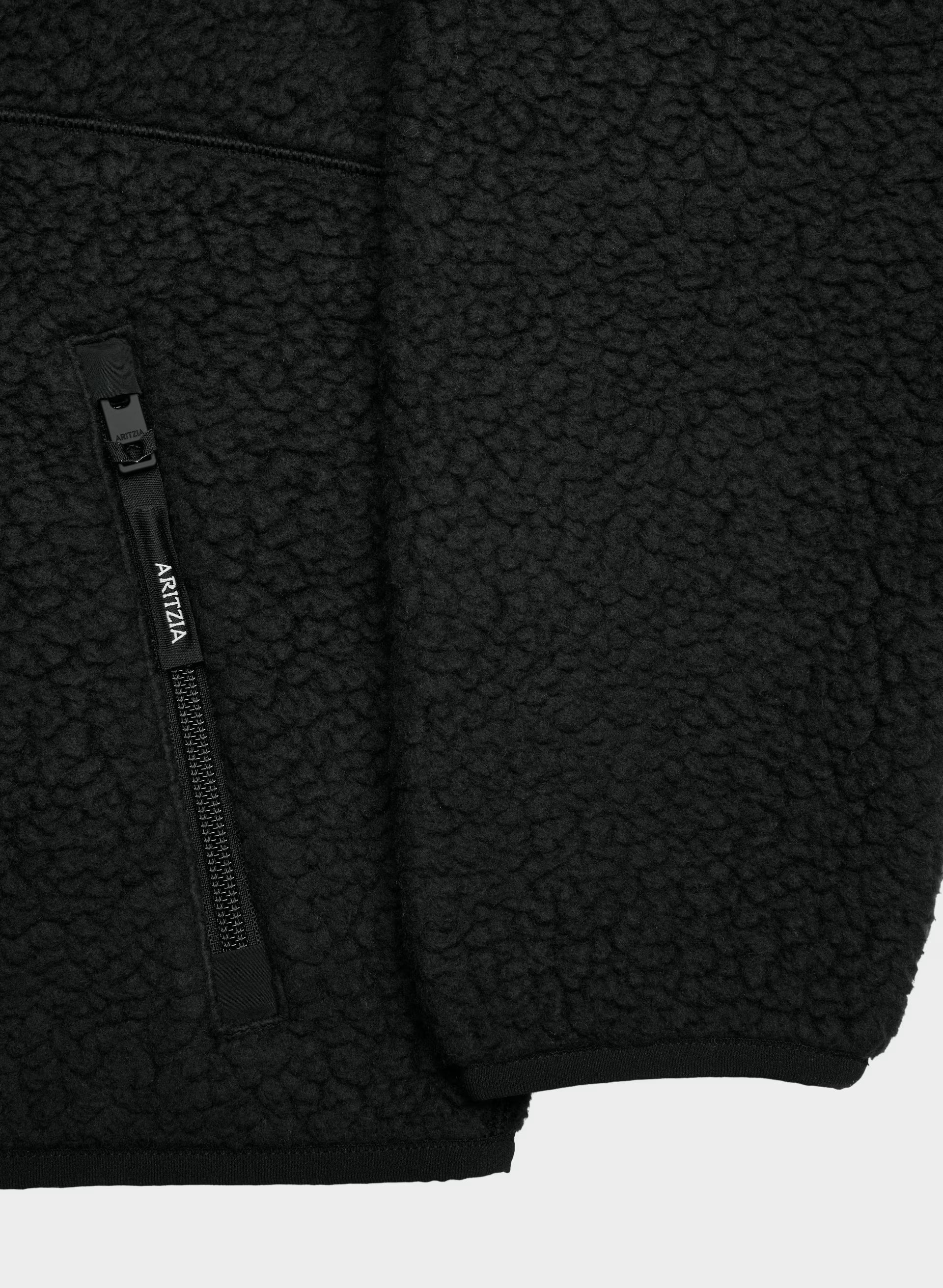 Polartec® Thermal Pro™ Exploration Zip Hoodie - BLACK