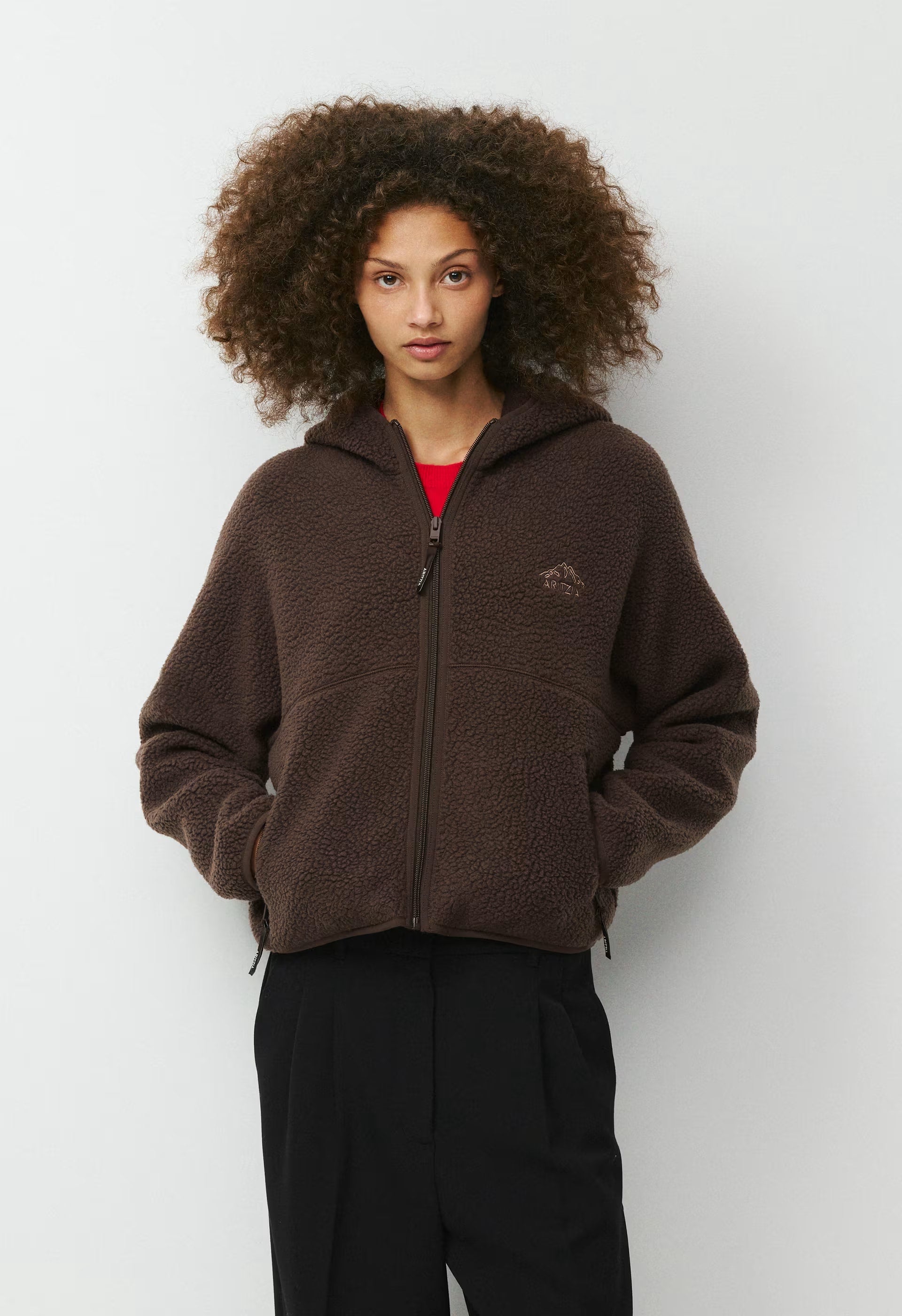Polartec® Thermal Pro™ Exploration Zip Hoodie - RICH MOCHA BROWN
