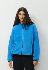 Outlook Zip Mockneck - Bigfoot Fleece - LAZULI BLUE