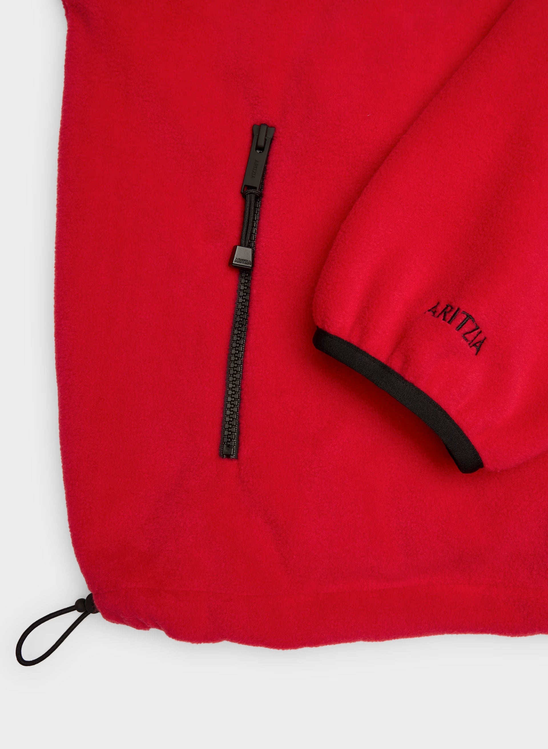 Mellow 1/2 Zip - Bigfoot Fleece - FLASHING RED