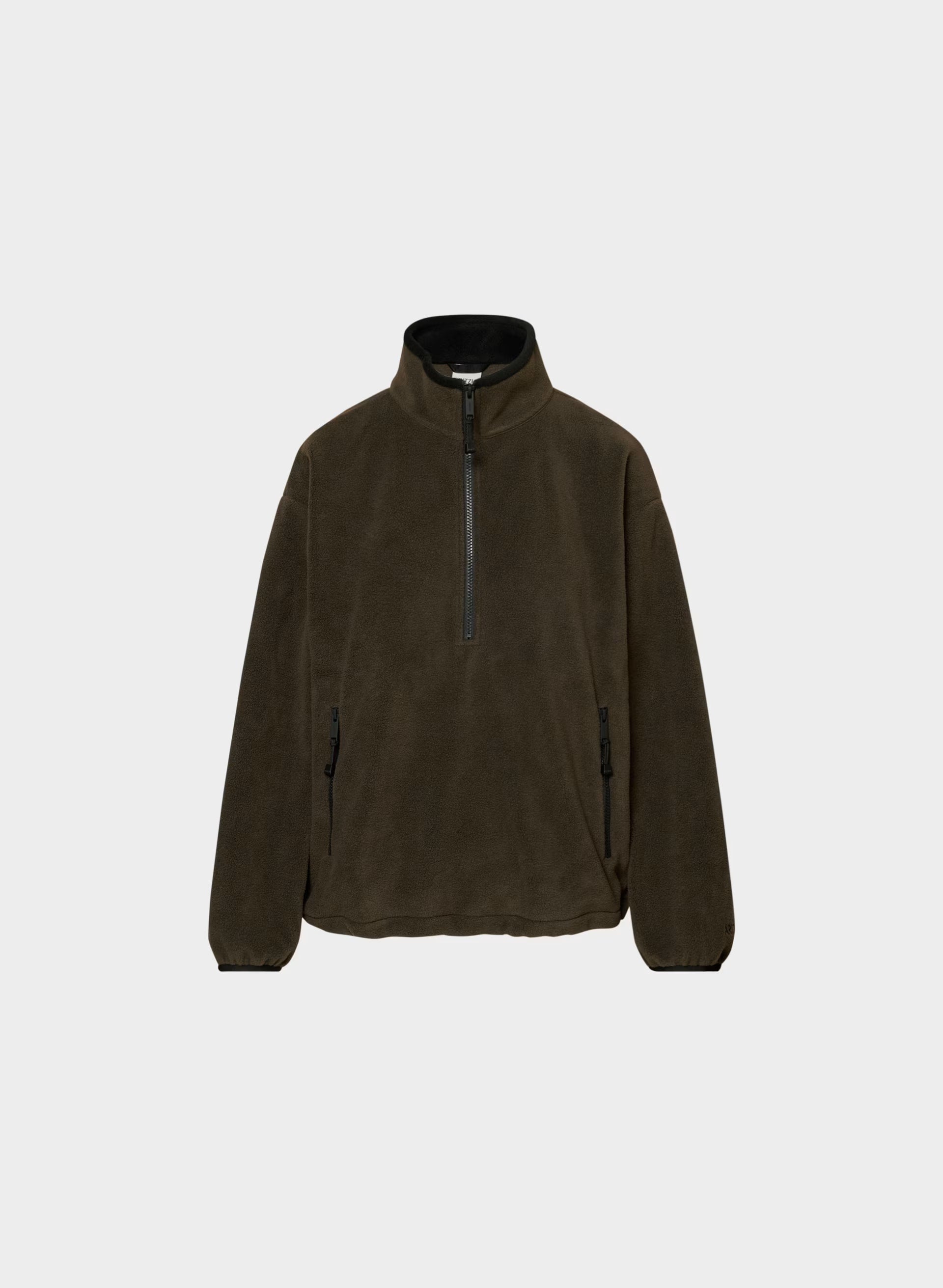 Mellow 1/2 Zip - Bigfoot Fleece - CACAO NIB BROWN