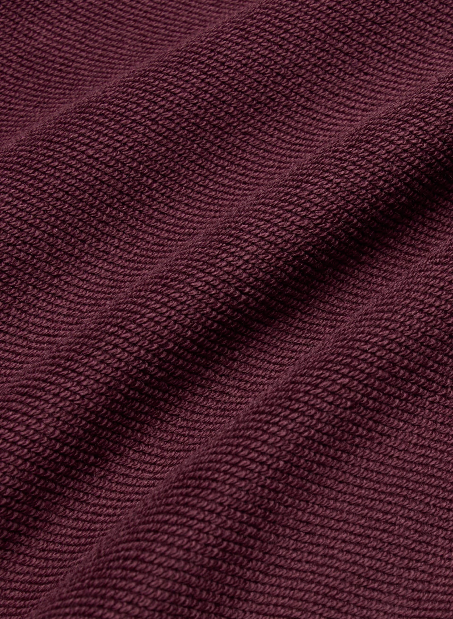 Terry Sweatfleece Perfect Raglan Hoodie - GALA PLUM