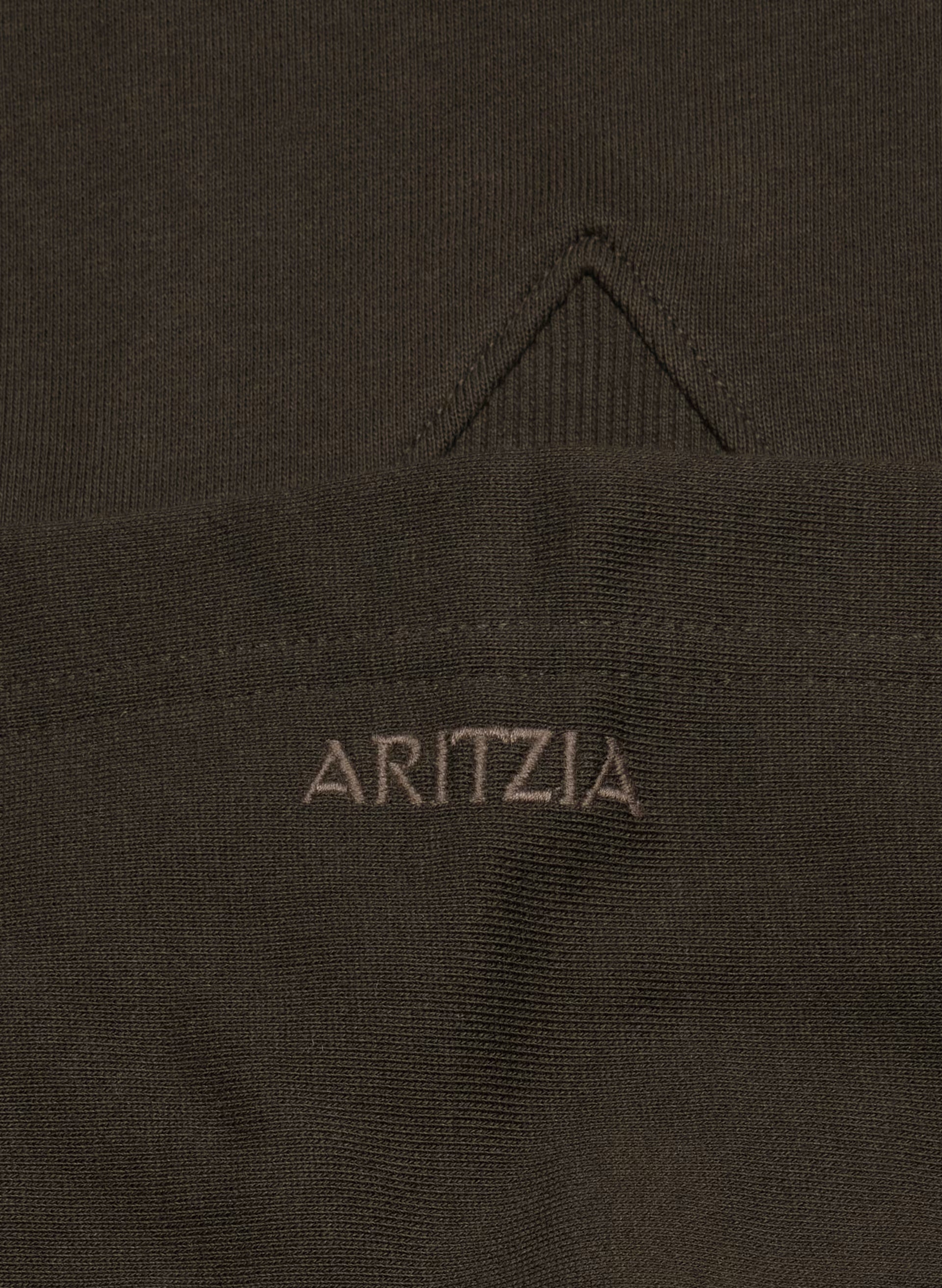 Terry Sweatfleece Perfect Raglan Hoodie - CACAO NIB BROWN