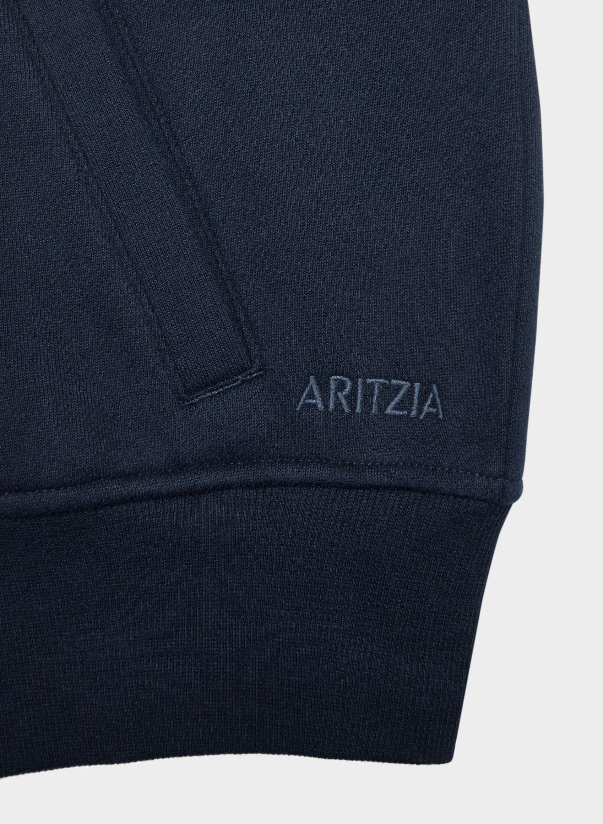 Cozy Sweatfleece Boyfriend Bomber - ADMIRAL NAVY