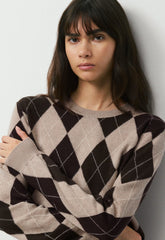 Bare Merino Wool Bloor Sweater - H ND TPE/CC NB BRWN