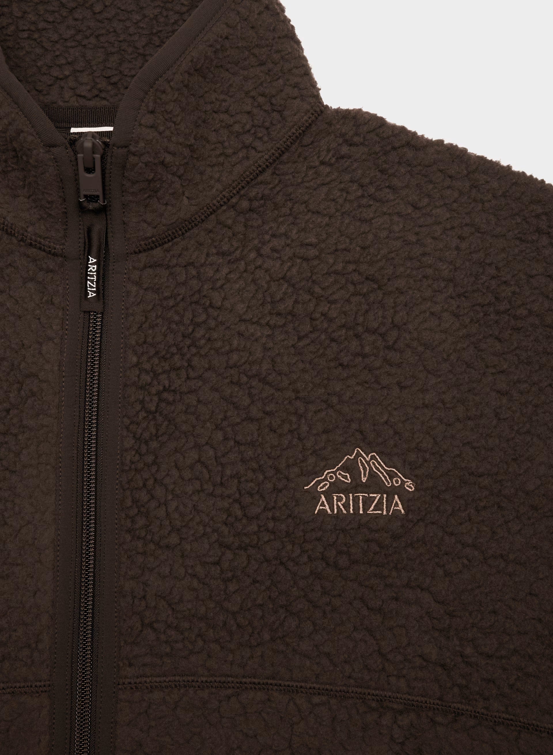 Polartec® Thermal Pro™ Twilight Zip-Up - RICH MOCHA BROWN