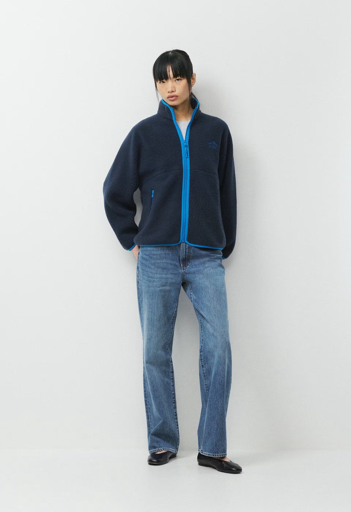 Polartec® Thermal Pro™ Twilight Zip-Up - ADMIRAL/ LAZULI BLUE