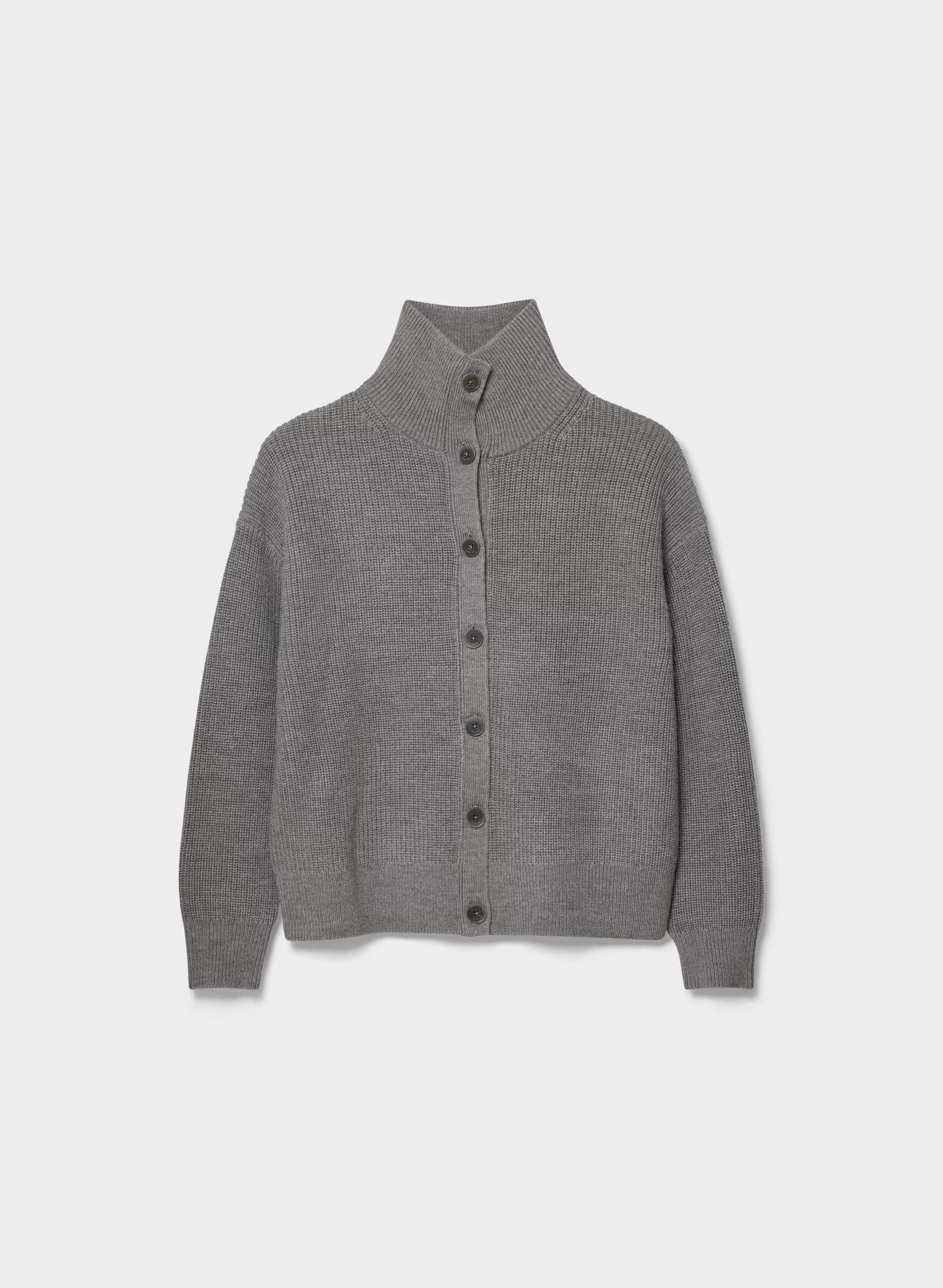 Herald Cardigan - HEATHER DARK GREY