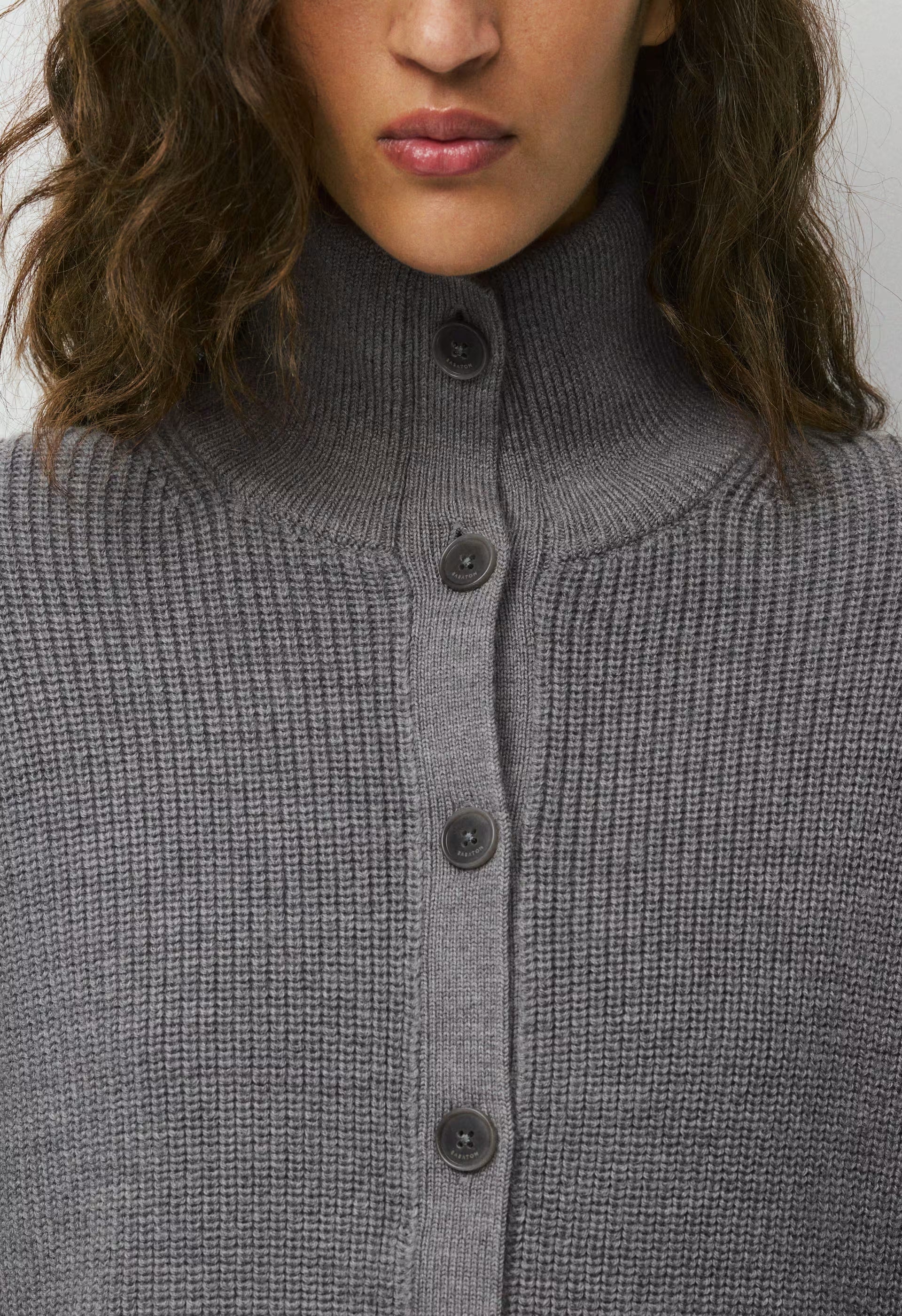 Herald Cardigan - HEATHER DARK GREY