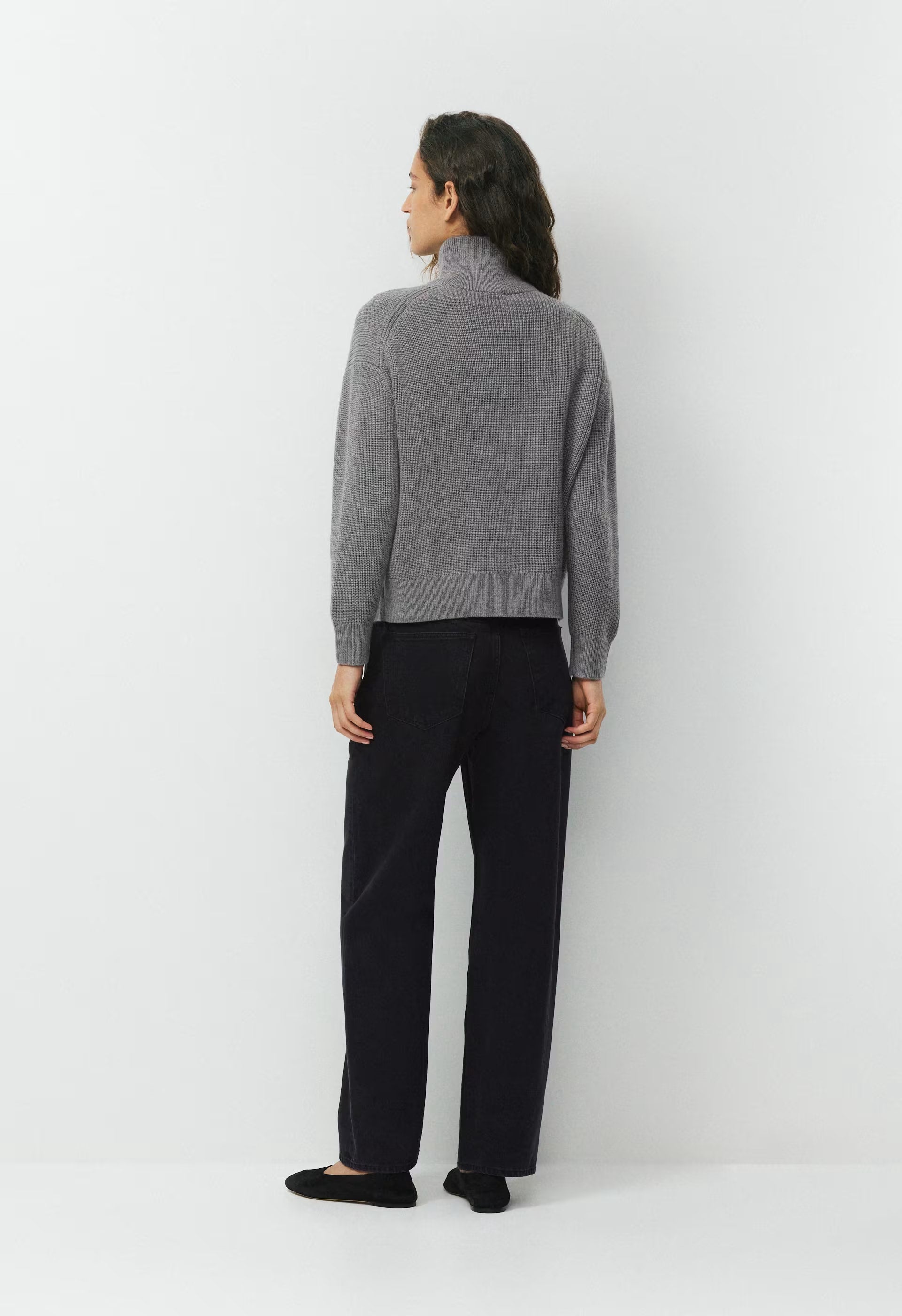 Herald Cardigan - HEATHER DARK GREY