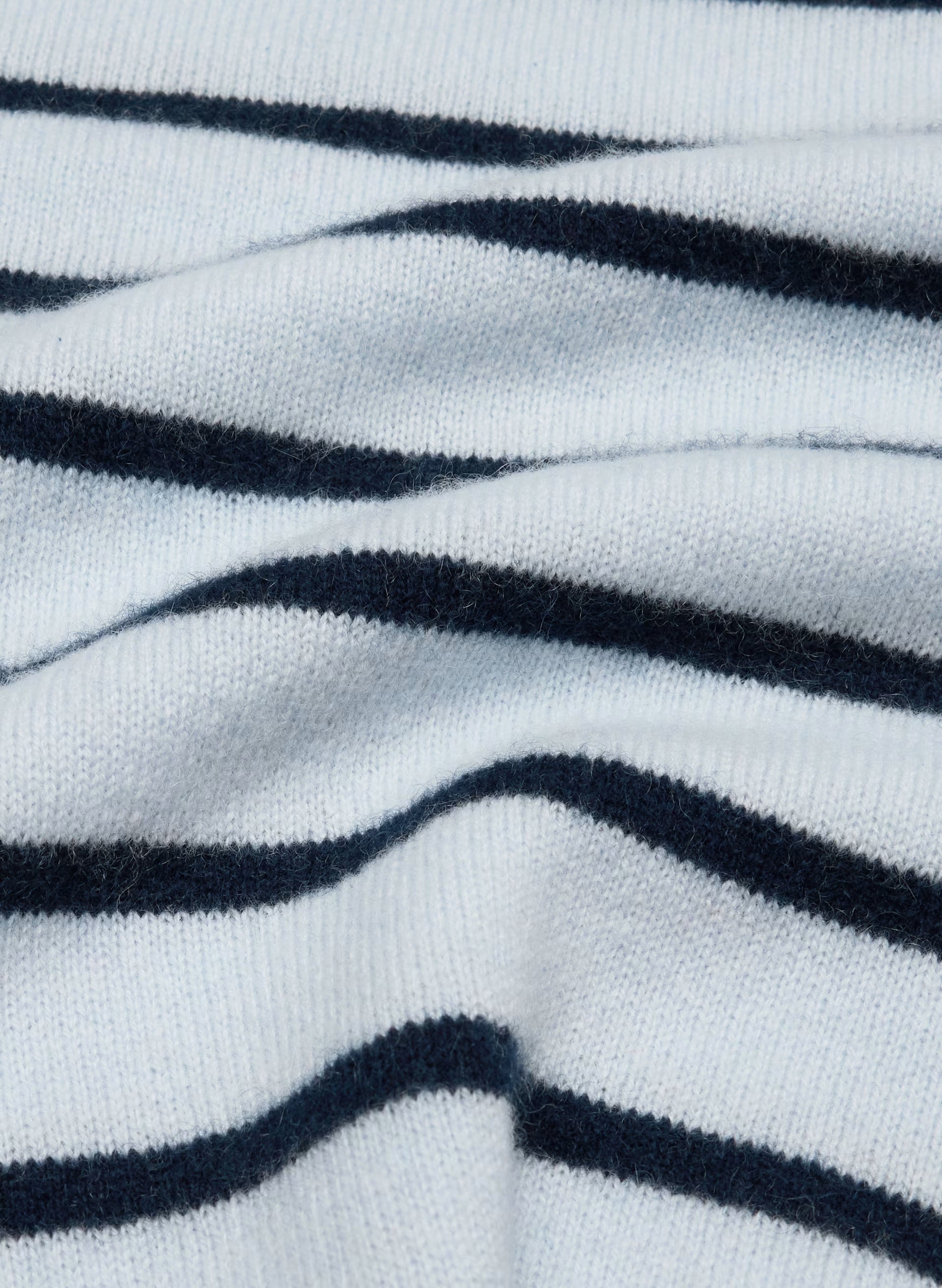 Bare Cashmere Cellini Shortsleeve Sweater - PLNAR/ADMRLNV